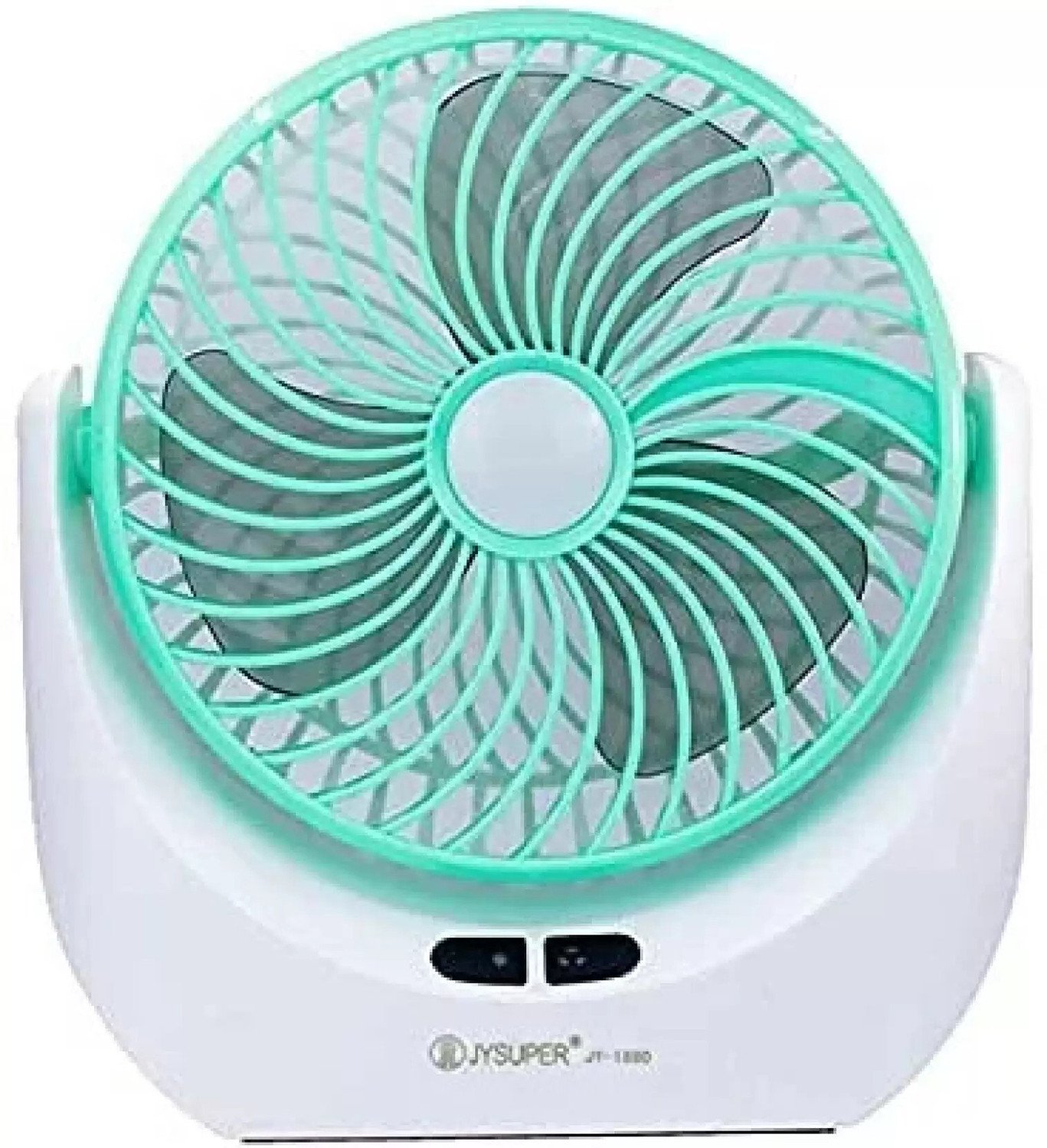 Image of HRKT High-Speed 4000mAh Rechargeable Table Fan with LED Light, Portable Fan, USB Fan, portable USB table fan TT 111 USB Fan