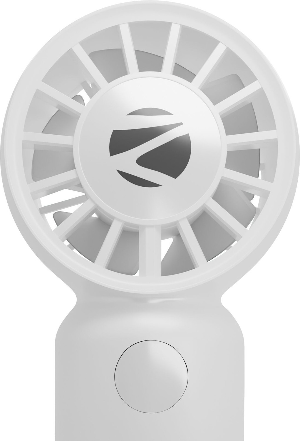 Image of ZEBRONICS Portable Hand, Upto 3h Backup,10500 RPM, Rechargeable Battery,5 Speed Modes ZEB-Heat Buster 100 White USB Fan
