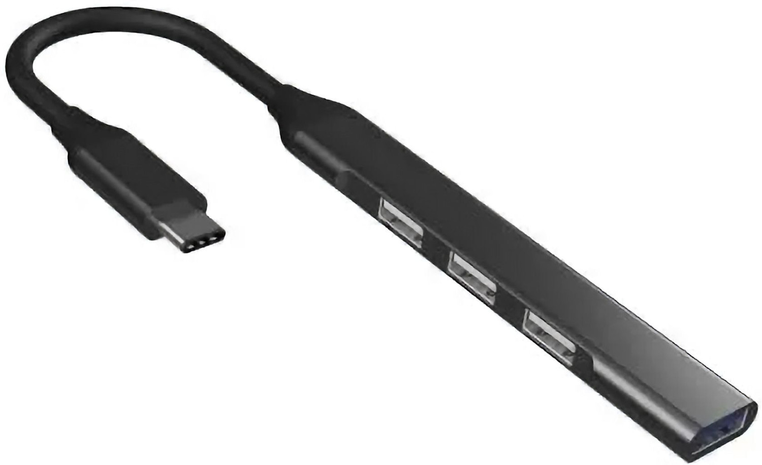 Image of RRCART Slim Metal Type-C High Speed 4 Port (1 USB 3.0 and 3 USB 2.0) USB Hub