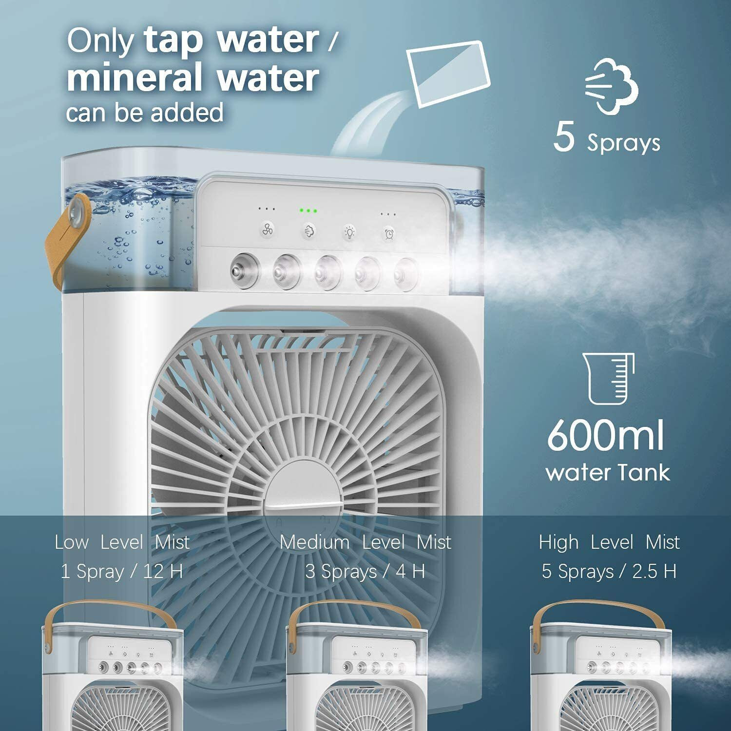 Image of Hastarth Portable Mini Fan 01 USB Air Cooler