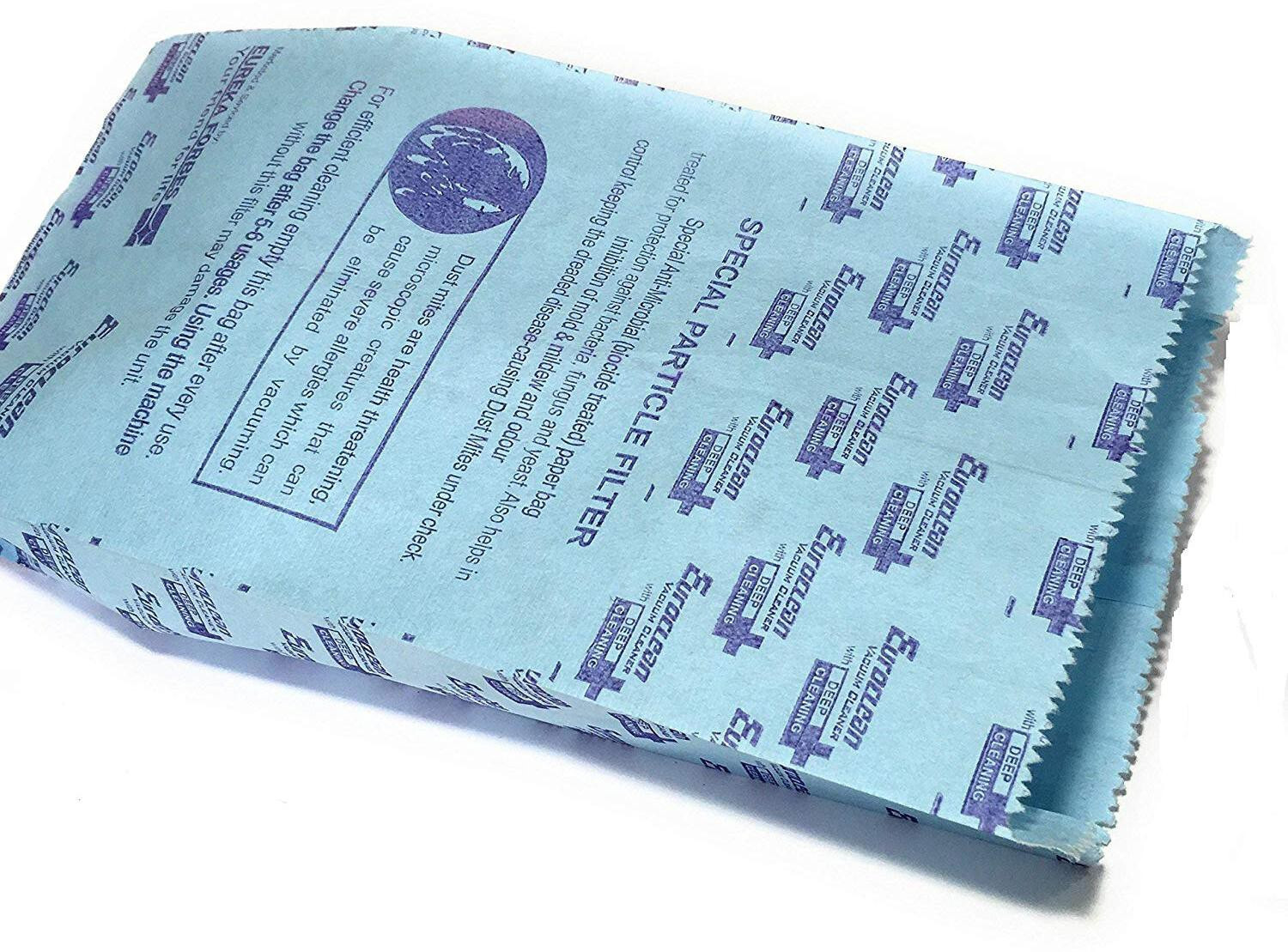 Image of EUREKA FORBES Euroclean Paper Vacuum Cleaner Dust Bags for Excel, Ace, 300, Jet, Star Models Vacuum Cleaner Bag