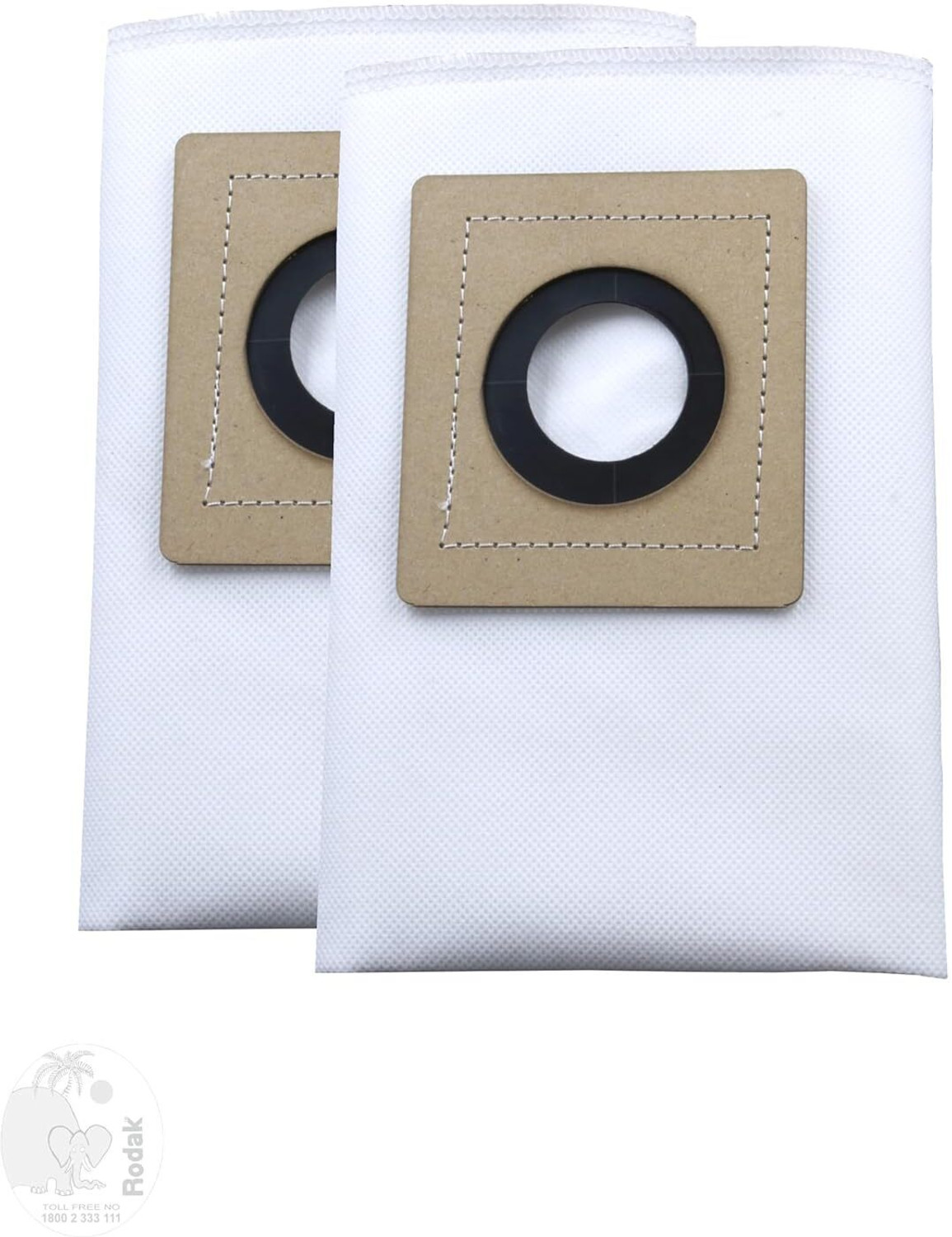 Image of Rodak Set of 2 Dust Bags Compatible with Euroclean Pro, Tear Resistant, 3-Ply Vacuum Cleaner Bag