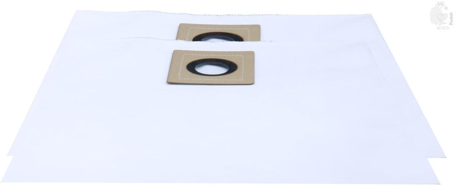 Image of Rodak Set of 2 Dust Bags Compatible with Euroclean Pro, Tear Resistant, 3-Ply Vacuum Cleaner Bag