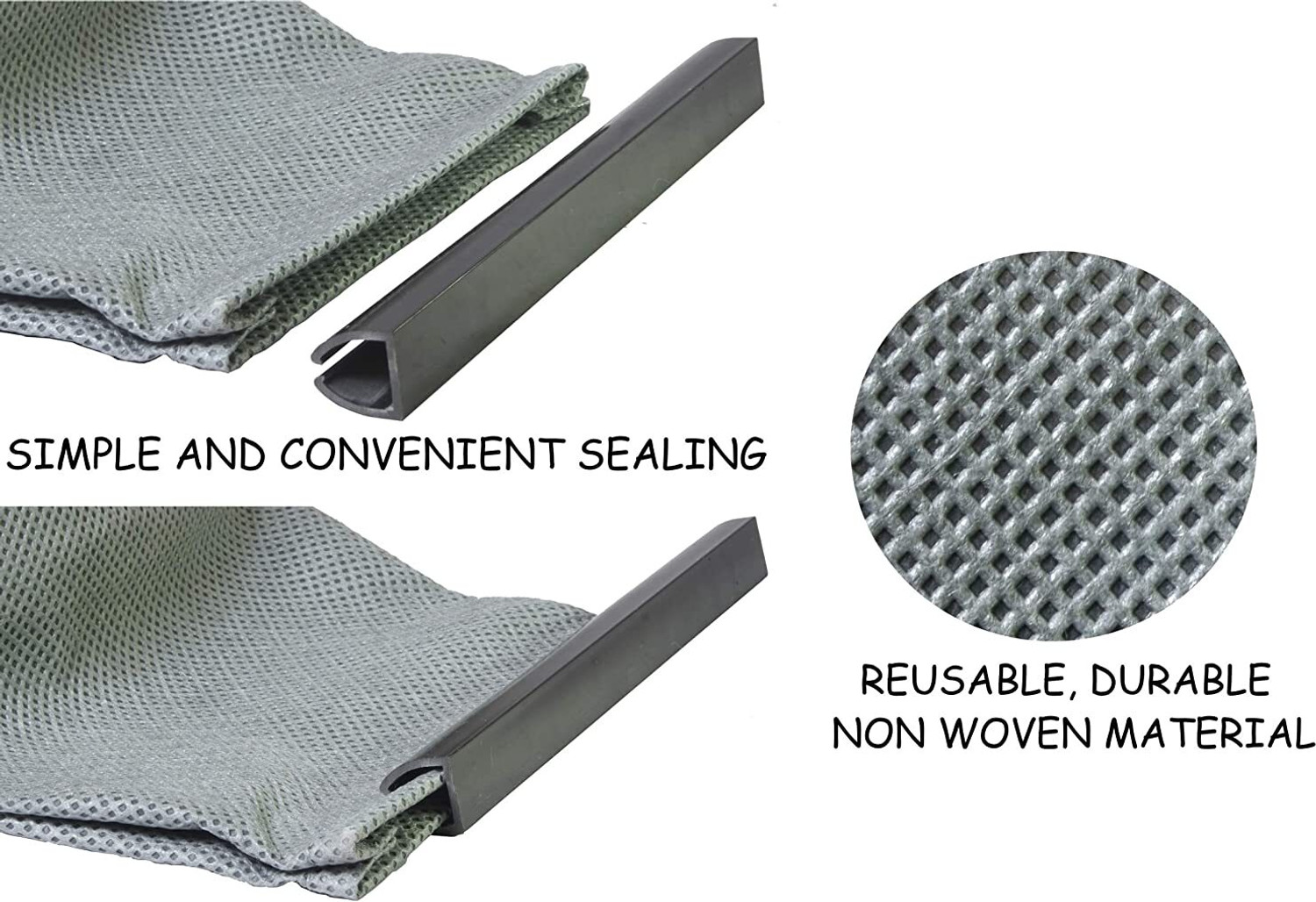 Image of Rodak Dust Bag, Compatible with AmazonBasics Wet and Dry 21 L, Washable and Reusable Vacuum Cleaner Filter
