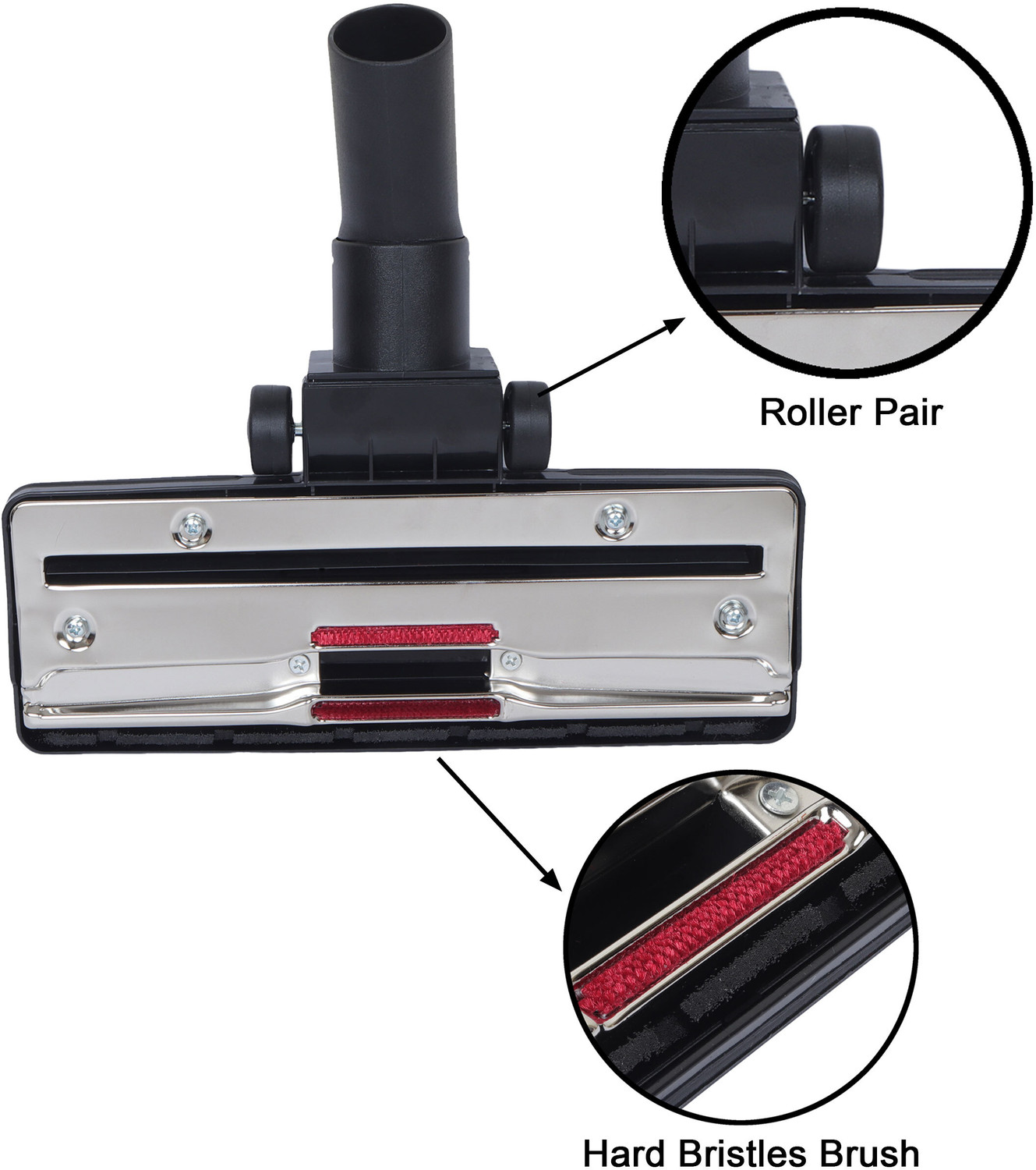 Image of VMTC Roller Floor Tool (35mm) Vacuum Cleaner Nozzle