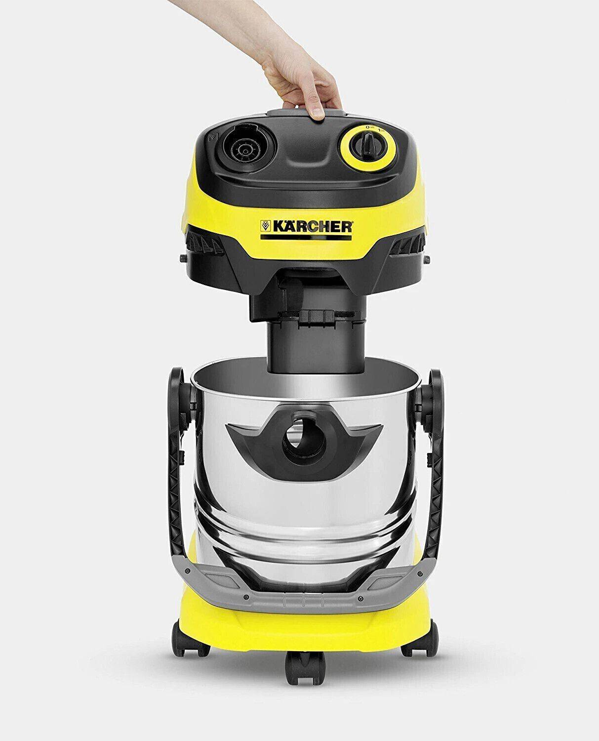 Karcher WD 5 Premium EU Wet & Dry Vacuum Cleaner with Anti