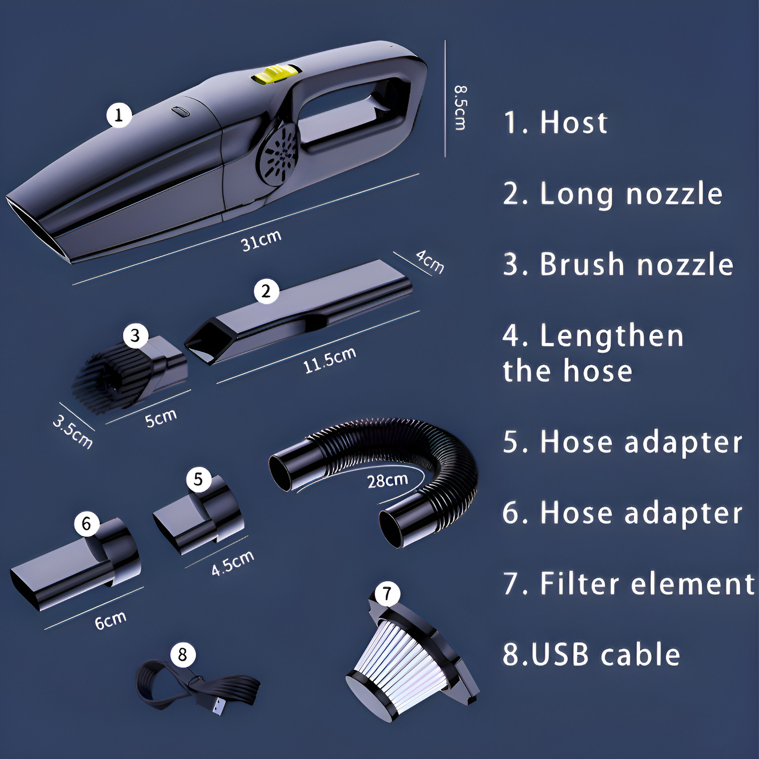 Image of GK-JLPV Compact Handheld Cordless Vacuum for Upholstery, Sofas and Pet Hair /Dust Removal Car Vacuum Cleaner with 2 in 1 Mopping and Vacuum, Anti-Bacterial Cleaning