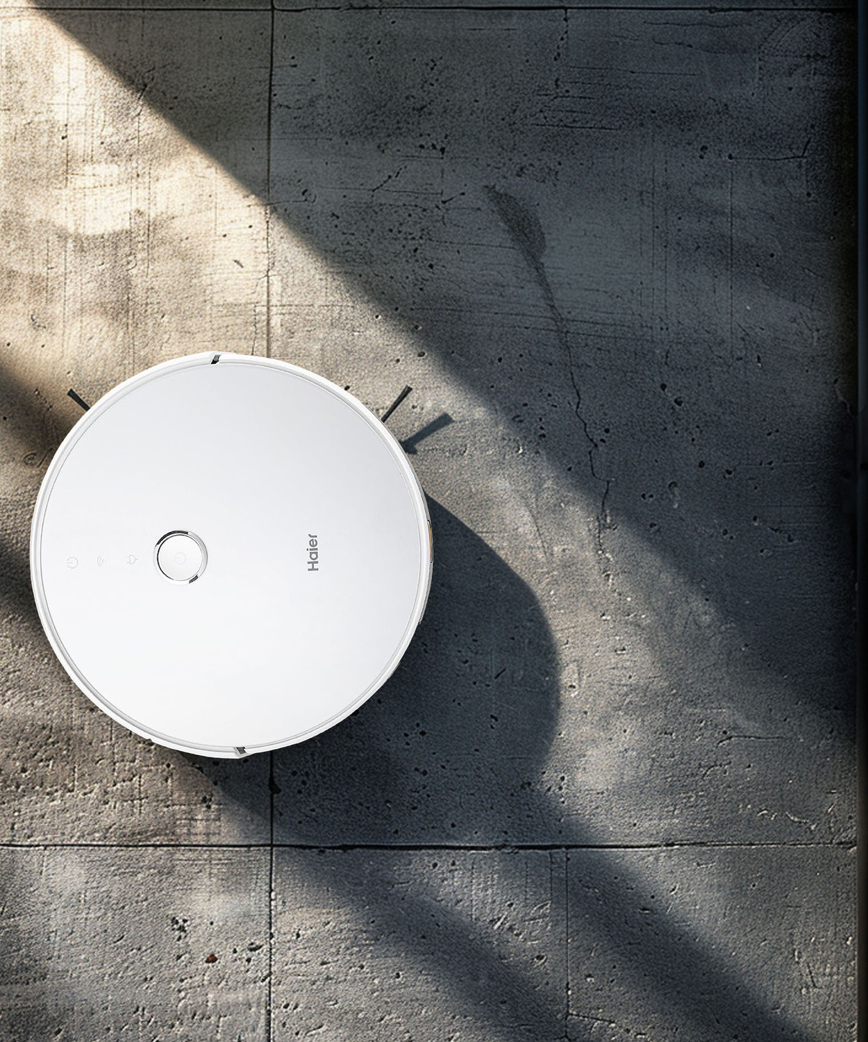 Image of Haier TH27U1 Robotic Floor Cleaner (WiFi Connectivity, Google Assistant and Alexa)