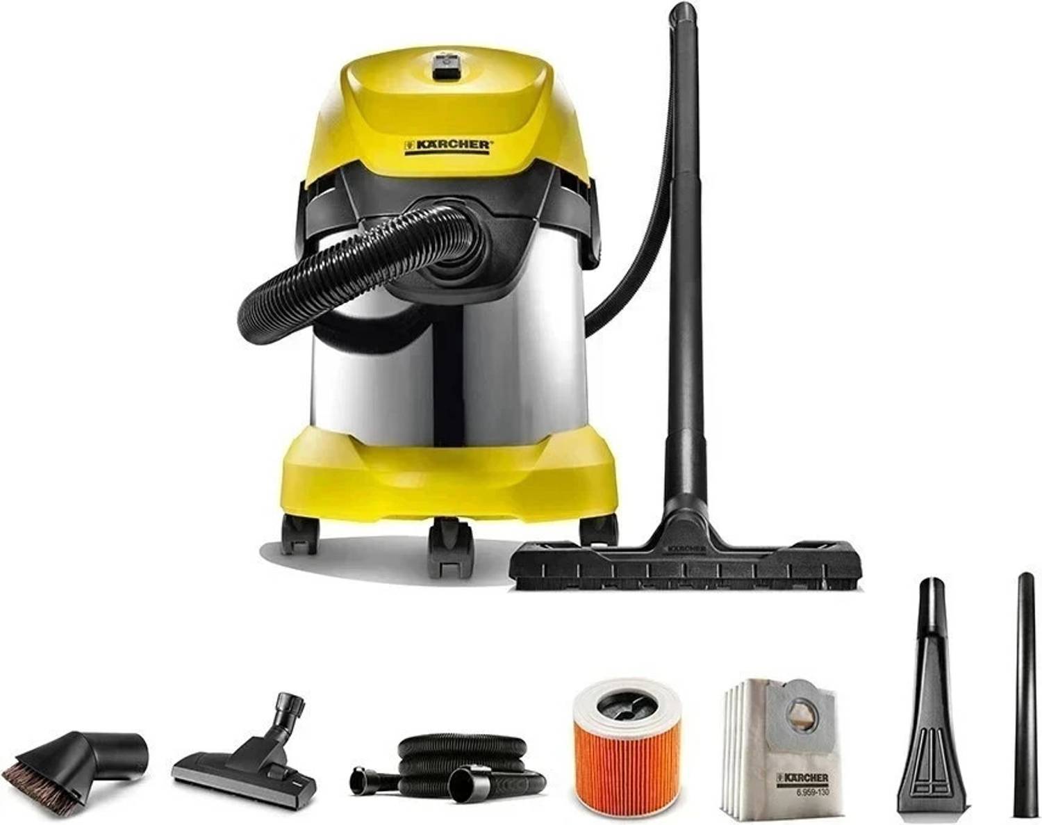 Karcher WD3 Premium * EU/ EU-I Wet & Dry Vacuum Cleaner
