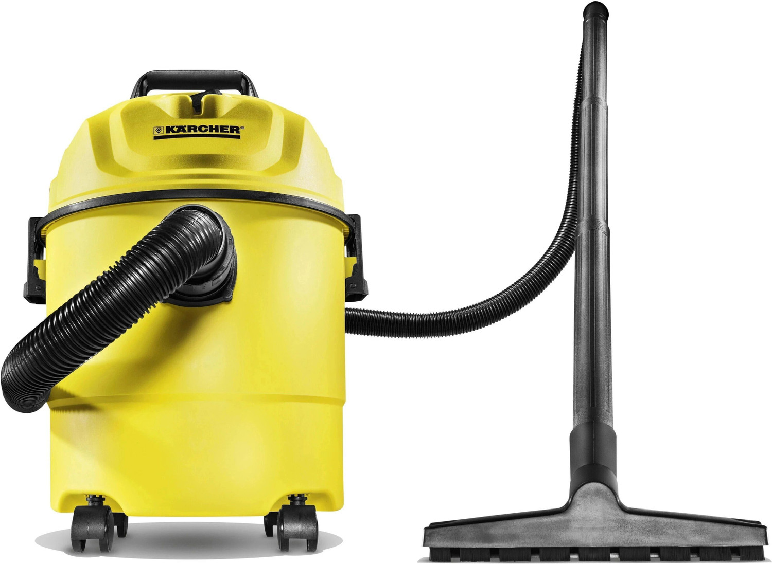 Image of Karcher WD 1 * KAP Wet & Dry Vacuum Cleaner with Anti-Bacterial Cleaning, Reusable Dust Bag