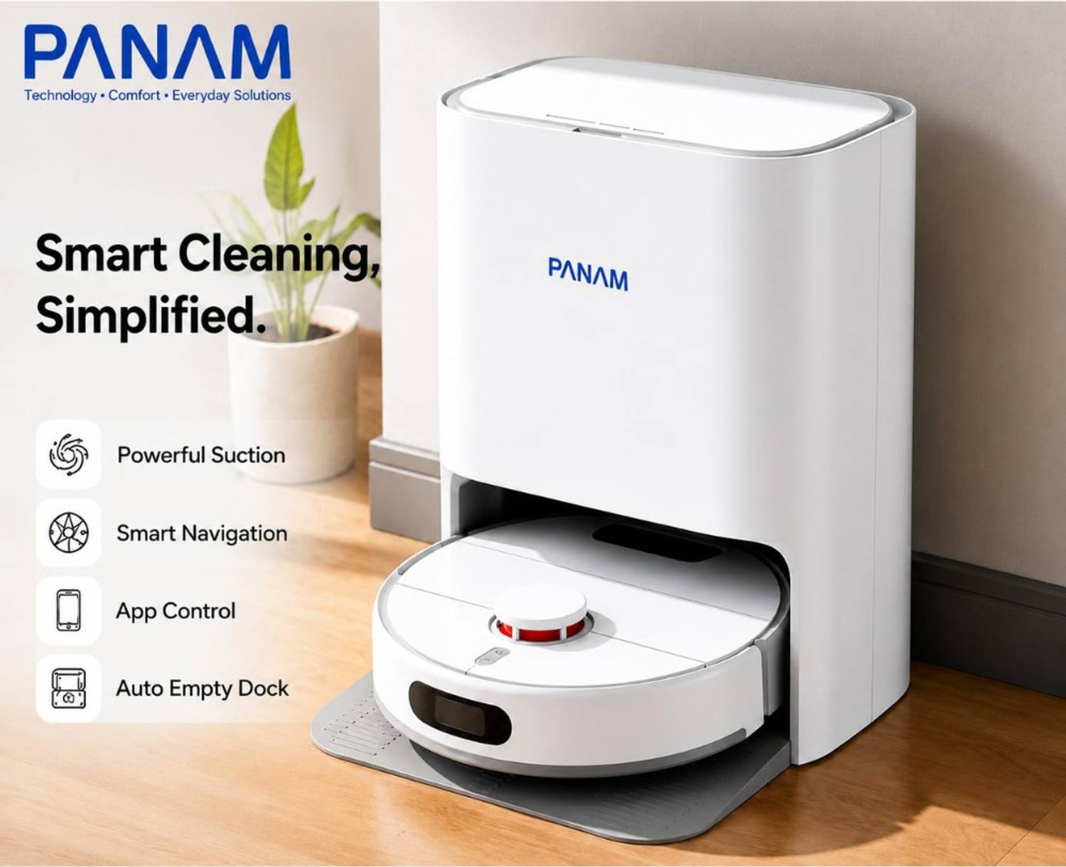 XEXAGON Robot Vacuum Cleaner 6000Pa - Image 4