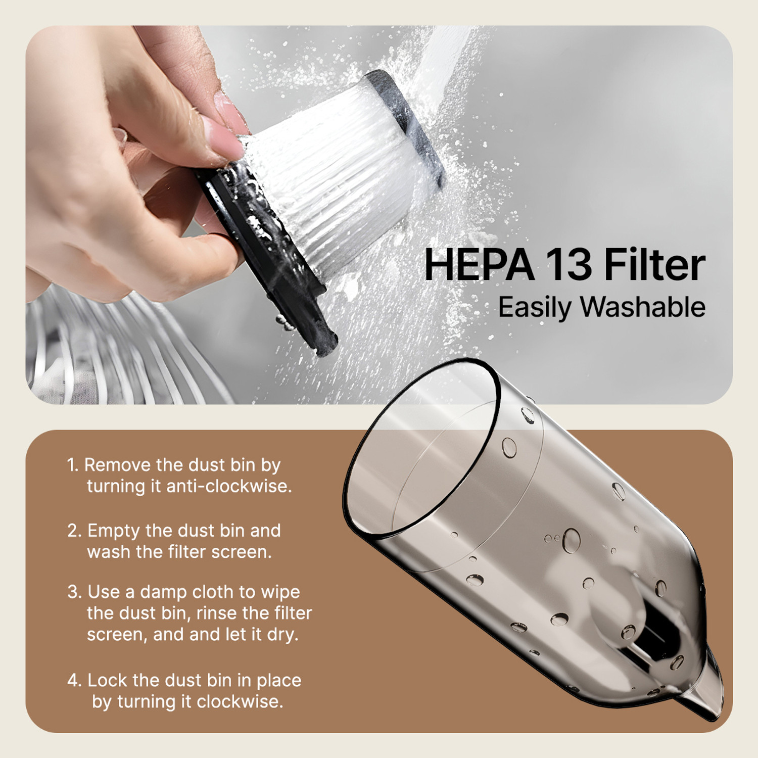 Image of pTron NeoVac X1 Car Vacuum Cleaner with Anti-Bacterial Cleaning
