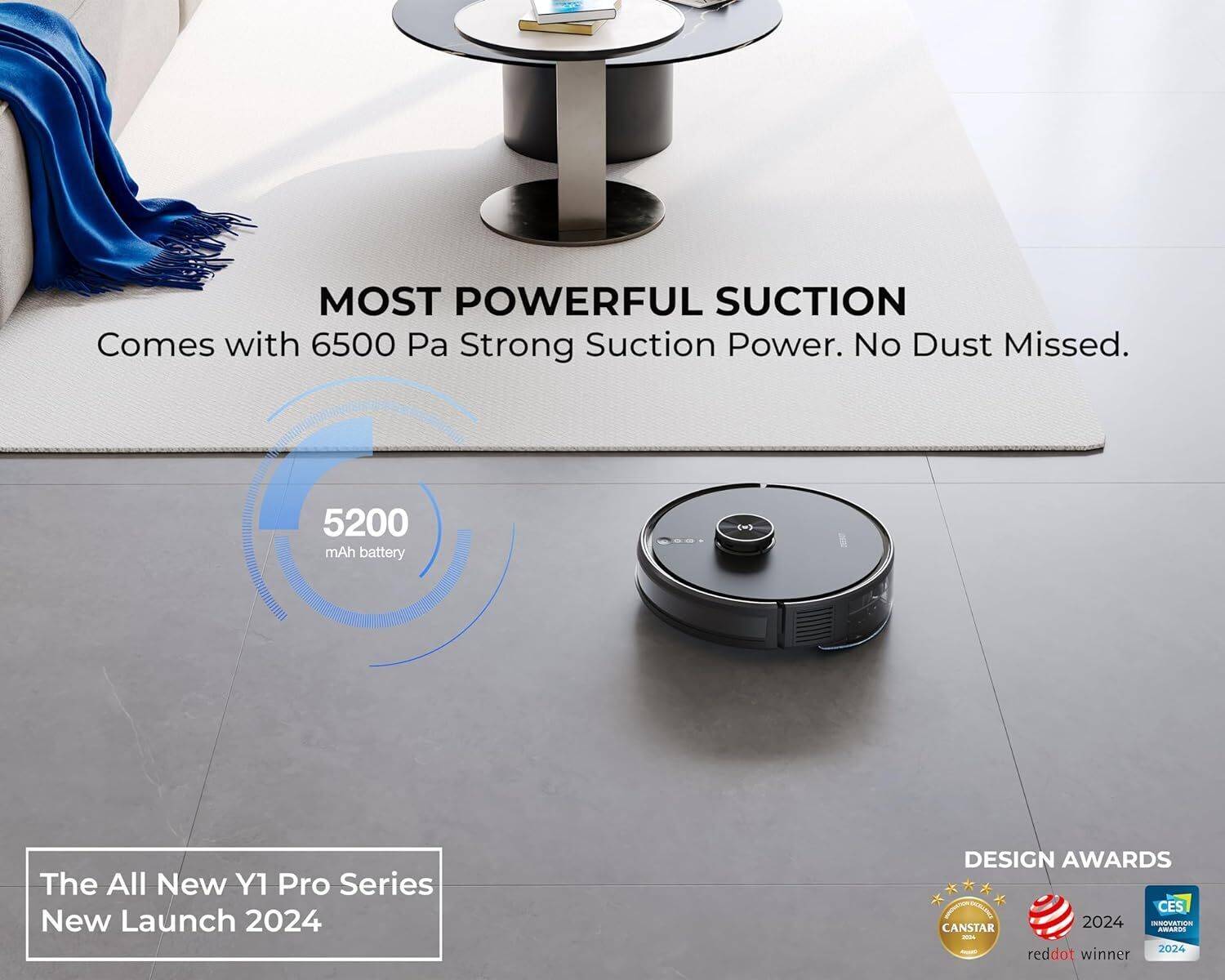 ECOVACS DEEBOT Y1 PRO ロボット掃除機 本体 ECOVACS DEEBOT DLX32 