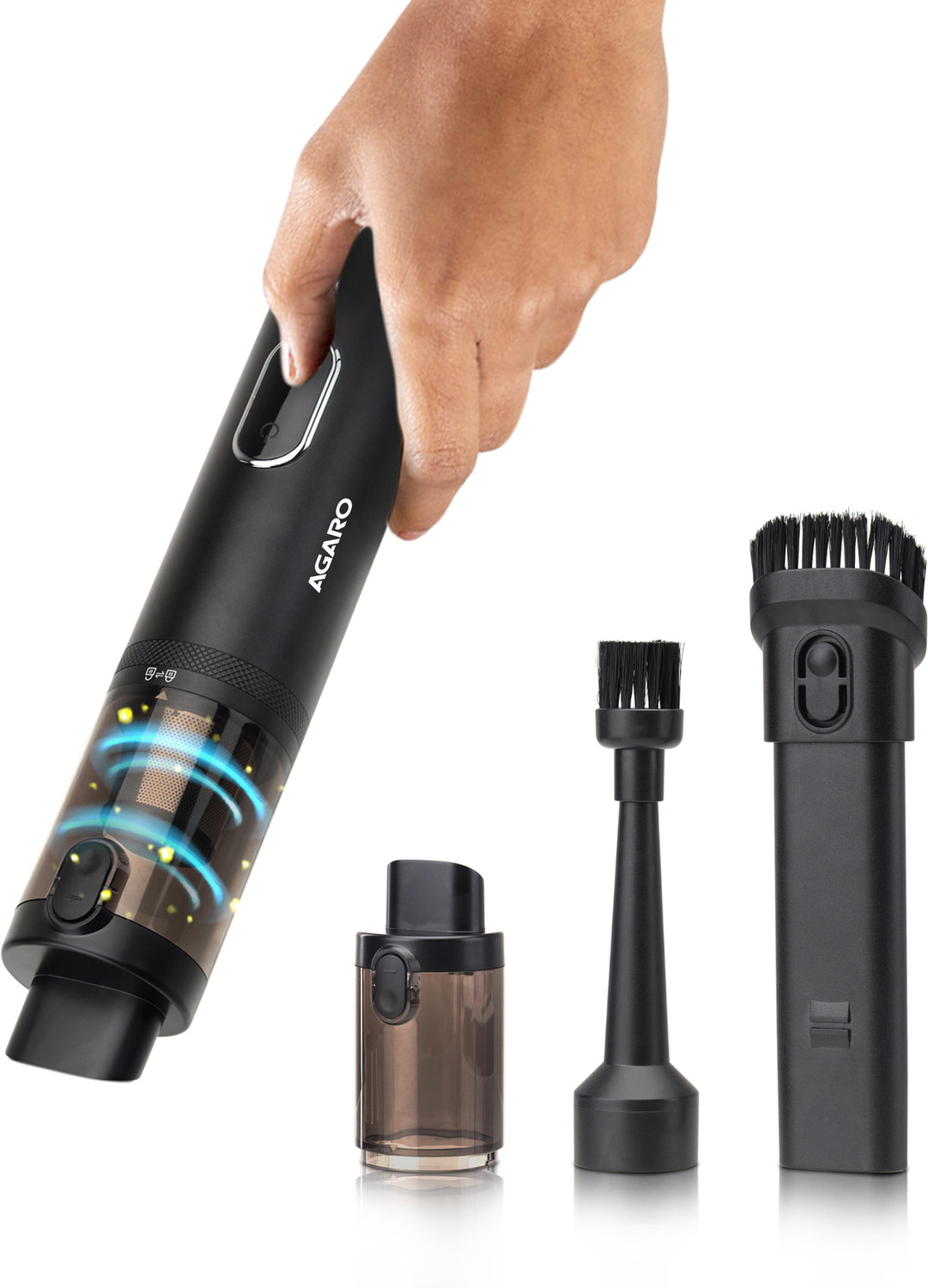 Image of AGARO Royal Mini Hand Held Vacuum Cleaner, Portable Car Vacuum Hand-held Vacuum Cleaner