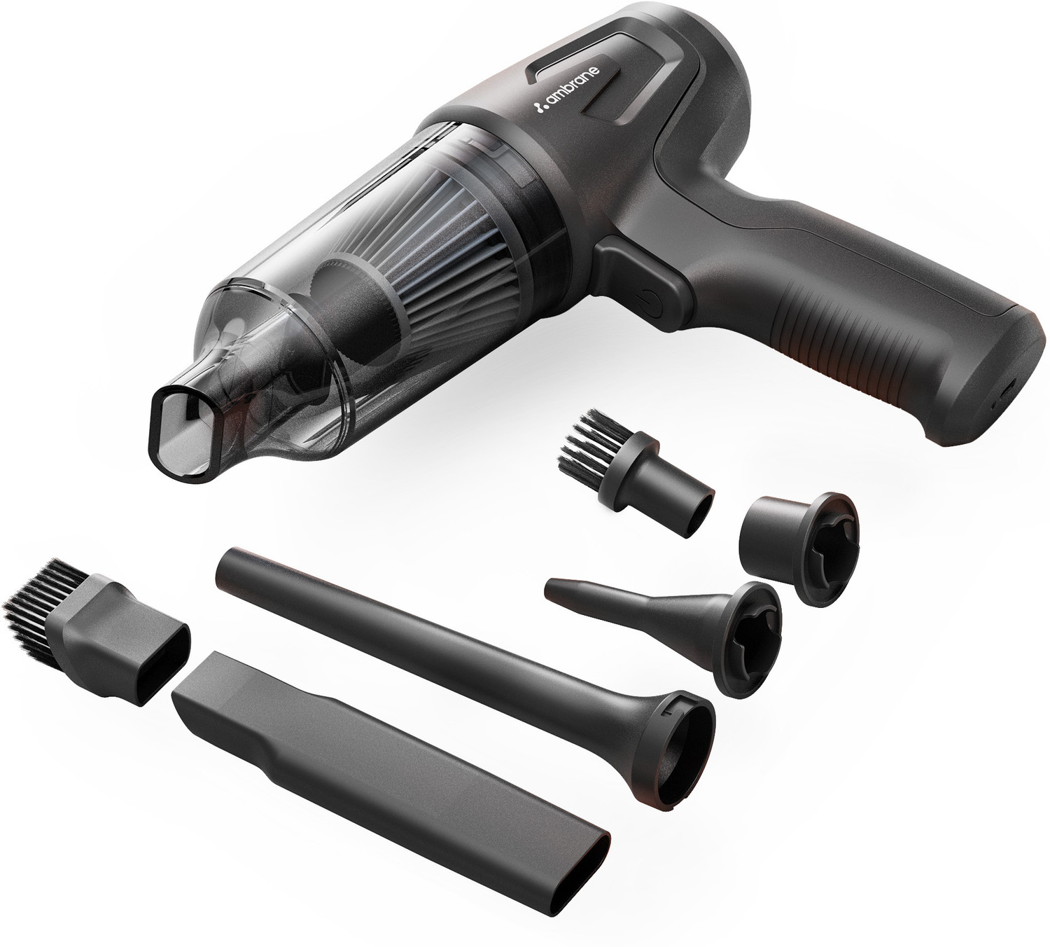 Image of Ambrane MiniVac-02 Black Car Vacuum Cleaner