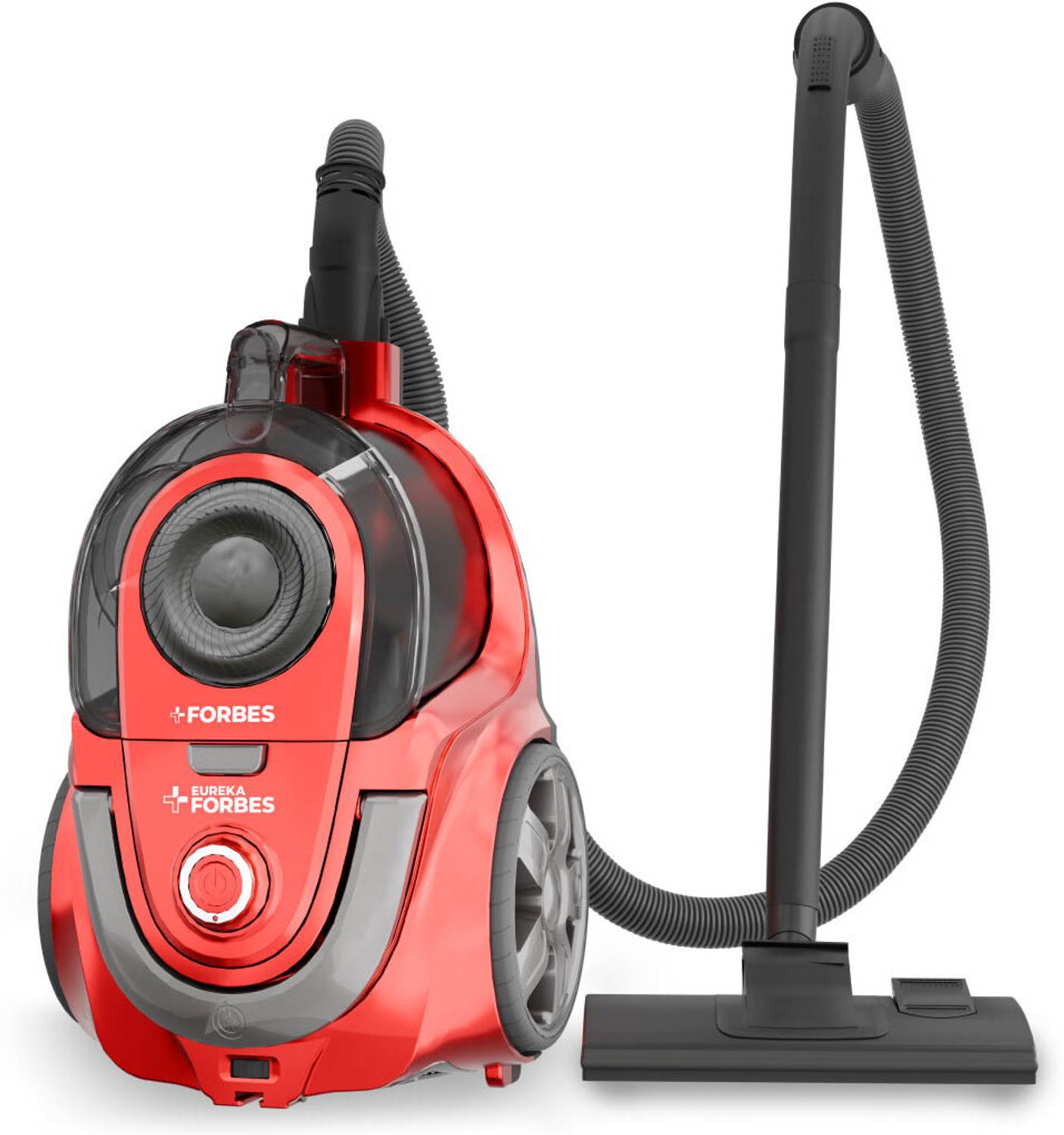EUREKA FORBES Cyclo Vac Bagless Dry Vacuum Cleaner 24 kPa High Suction Vacuum |Cyclonic Technology |Bagless |Compact, Lightweight & Easy to Use |6 Multipurpose Accessories |HEPA Filter |Vario Power |Auto cord winding |1Year Warranty