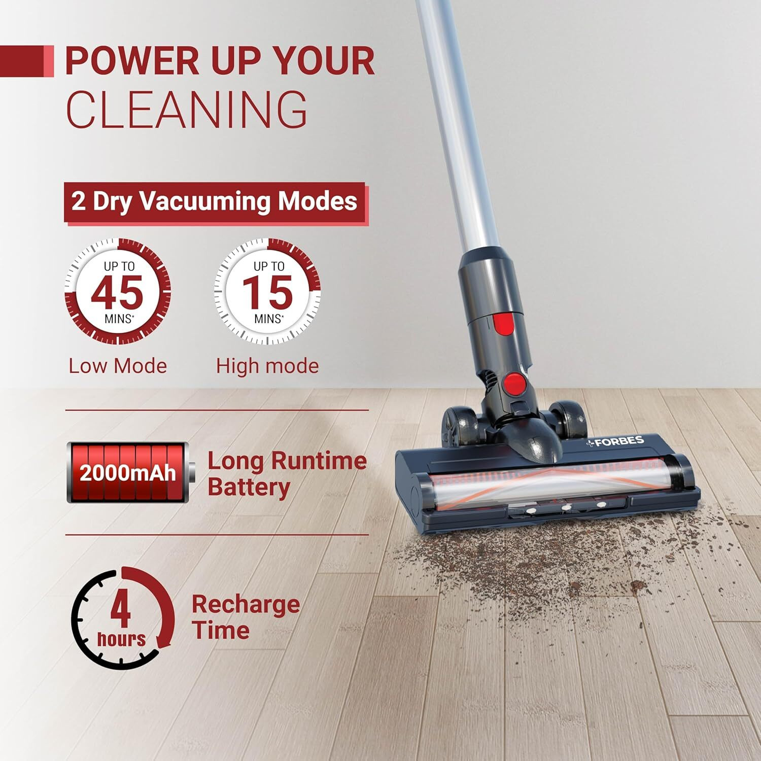 Image of EUREKA FORBES Kordfree K10 Cordless Vacuum Cleaner