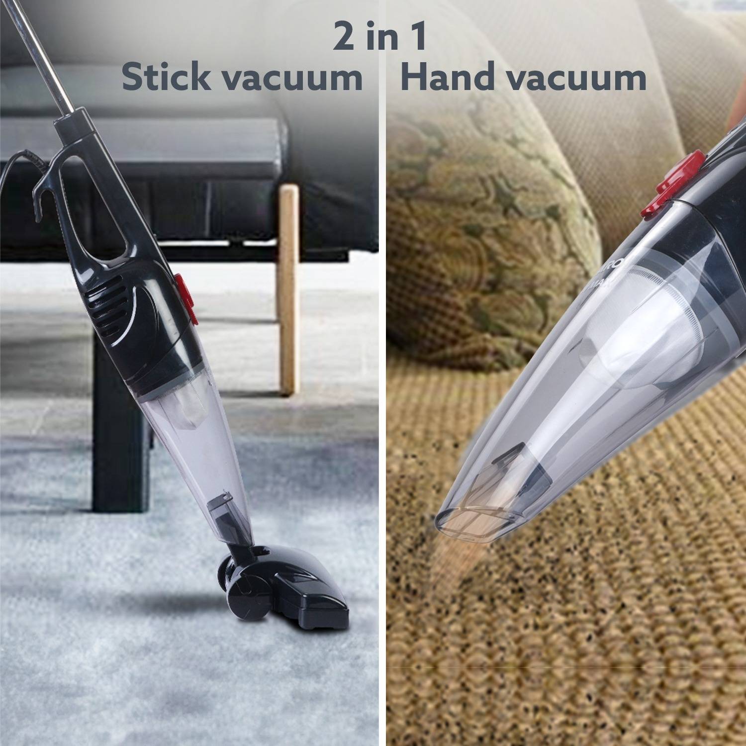 AGARO Regal Plus 2-in-1 Vacuum Cleaner, 800W, Black - Image 5