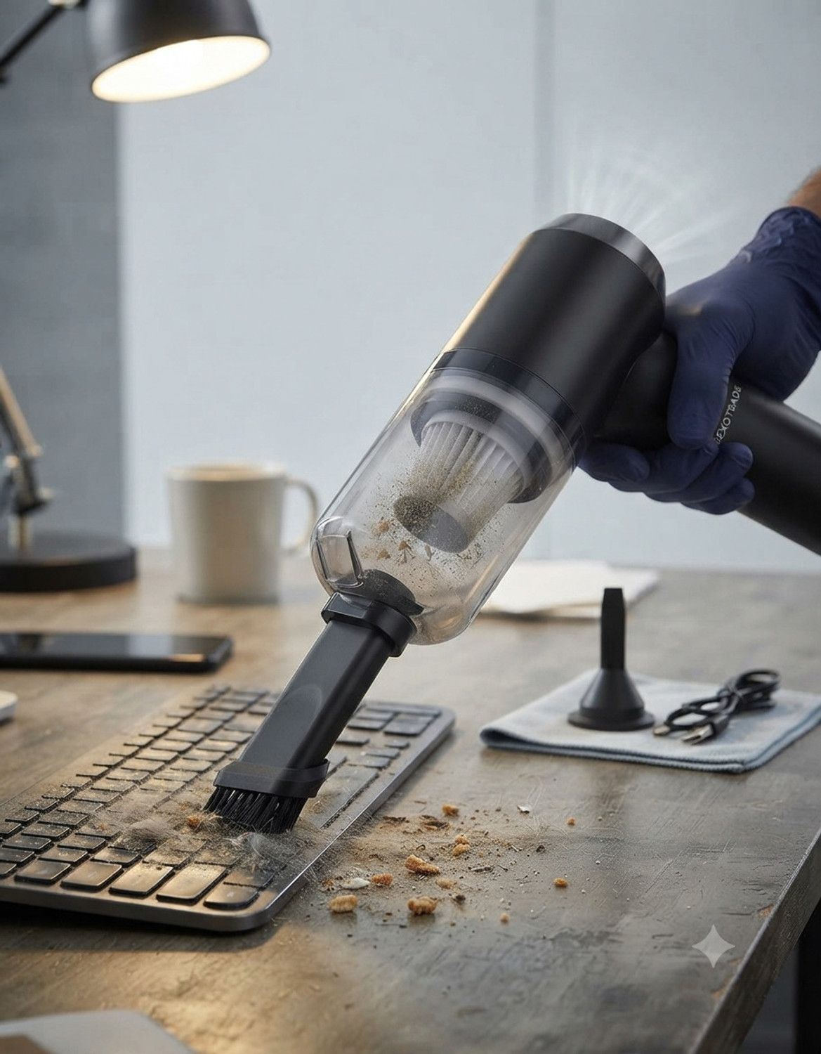 Image of TREXOTRADE Modern and trendy, ideal for automotive and home interior use. Cordless Vacuum Cleaner