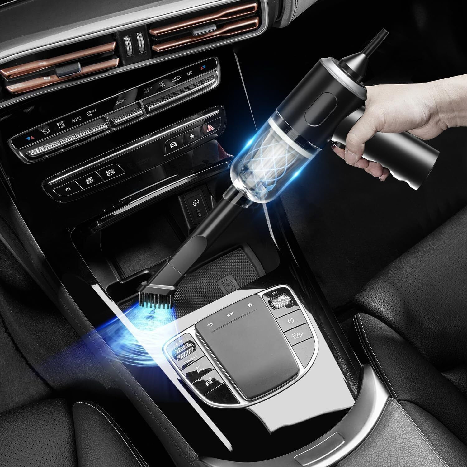 Image of JAXHOM car vacuum cleaner 3in1 wireless | car vaccum cleaner wireless | car vaccum Cordless Vacuum Cleaner with Anti-Bacterial Cleaning