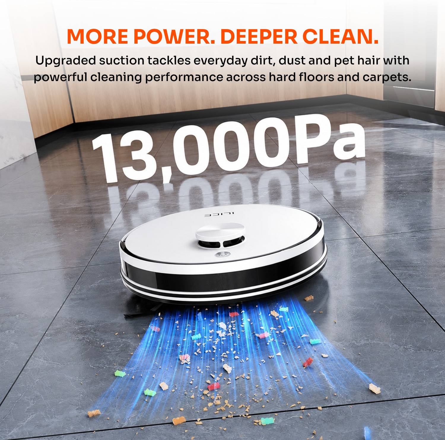 ILIFE A30 Pro 2 in 1 Mopping and Vacuum Robotic Floor Cleaner - Image 3