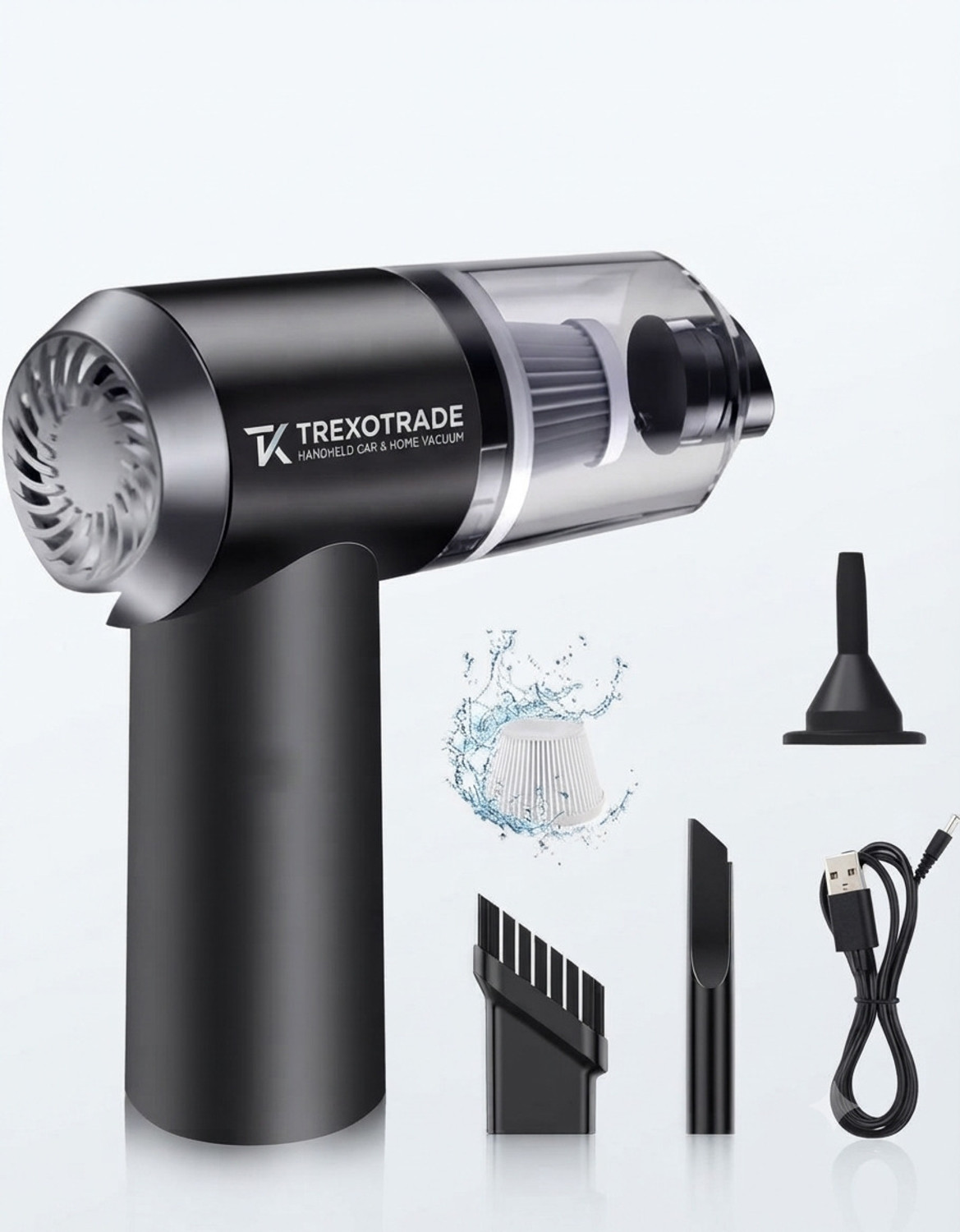 Image of TREXOTRADE A versatile triple-function device featuring for deep dust . Cordless Vacuum Cleaner