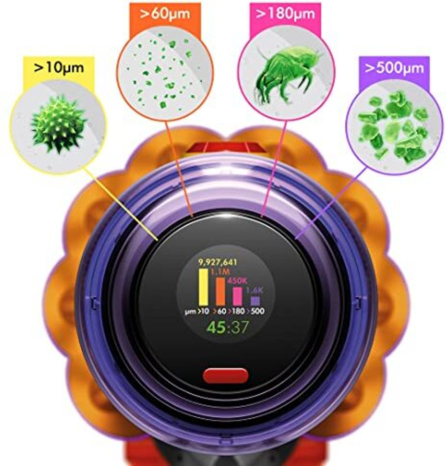 Image of Dyson V12 DETECT SLIM ABSOLUTE HL Hand-held Vacuum Cleaner
