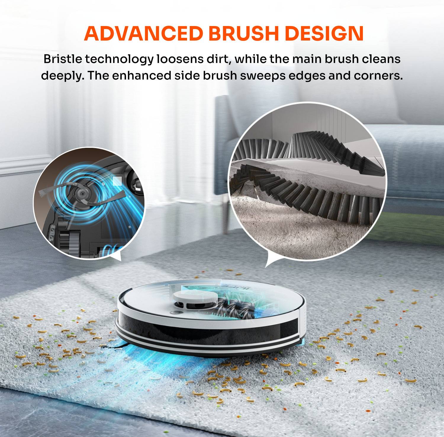 ILIFE A30 Pro 2 in 1 Mopping and Vacuum Robotic Floor Cleaner - Image 5