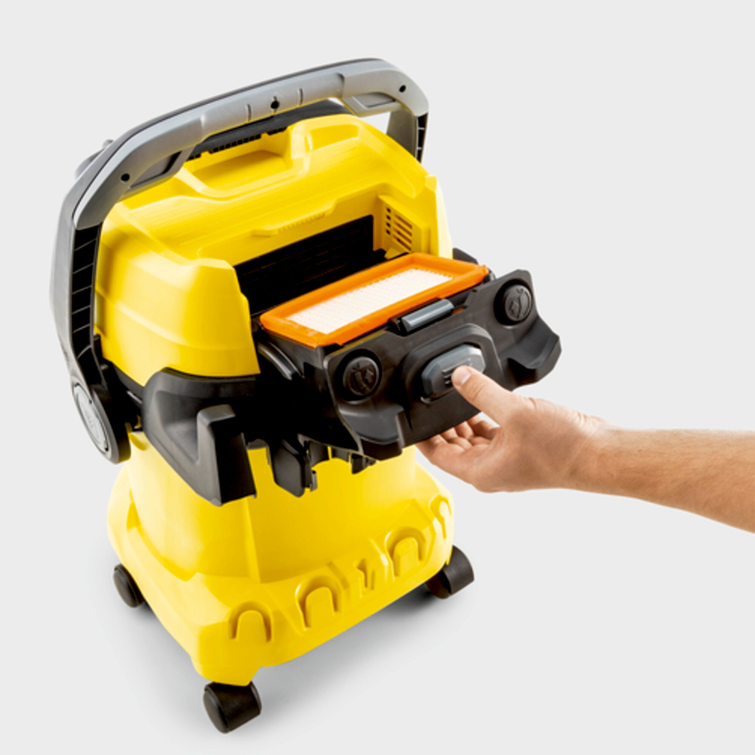 Image of Karcher WD 5 P V-25 /5 /22 |25Ltr|1100W|5Mtr Cord| 2.2m Hose | Blower Function | Powerful Wet & Dry Vacuum Cleaner