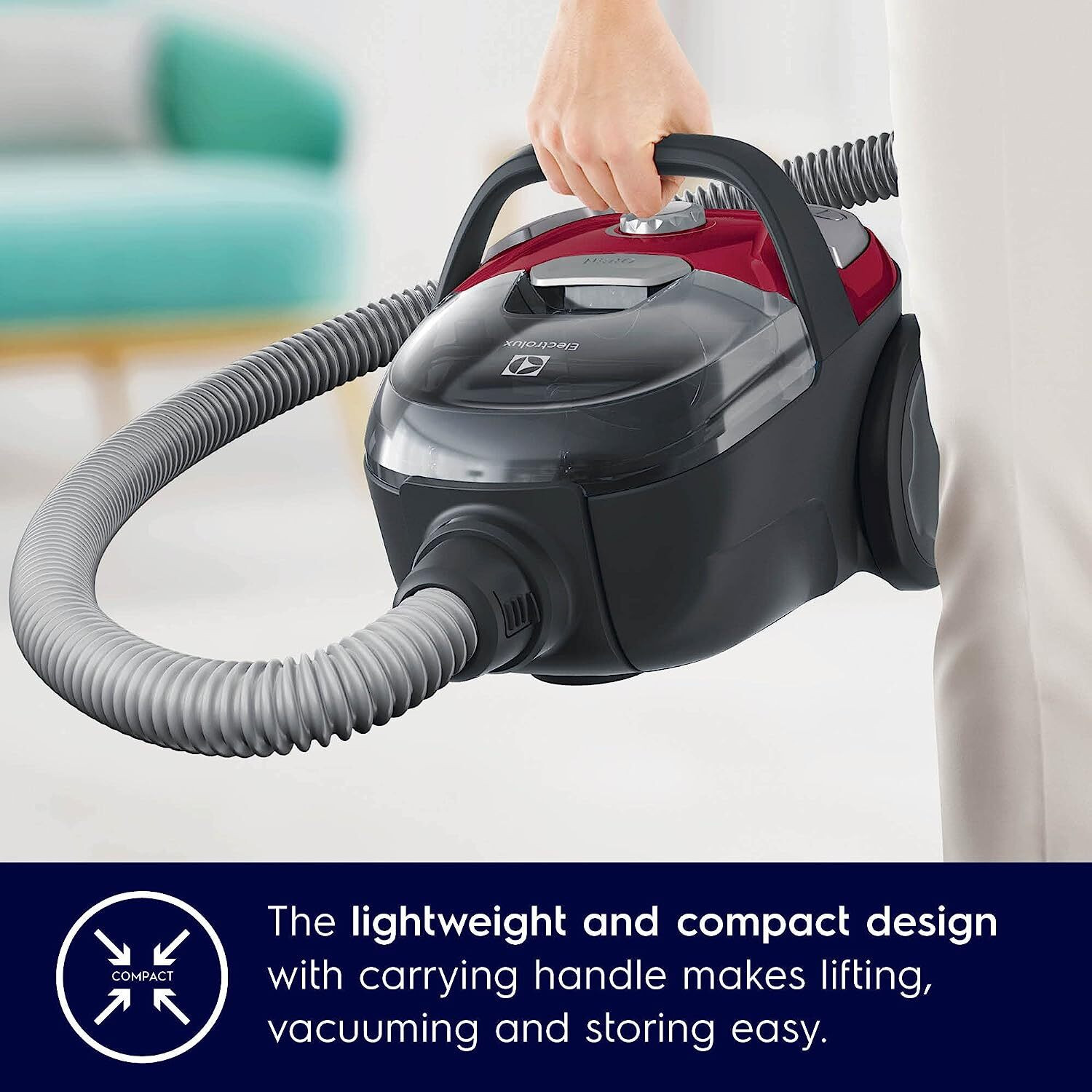 Image of Electrolux CompactGo Z1231WR Bagless Dry Vacuum Cleaner HEPA Filter