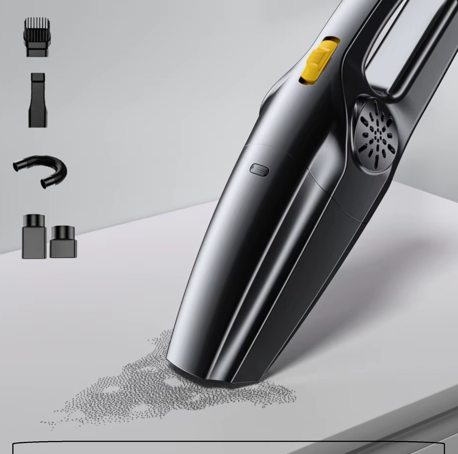 Image of Arrom All Surface Car Vacuum Cleaner, High Power, Car, Office, Home, Fast Suction Cordless Vacuum Cleaner with Anti-Bacterial Cleaning