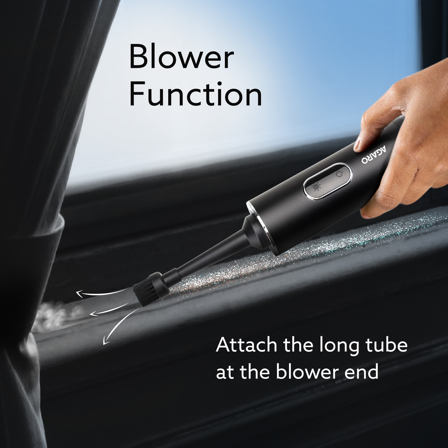 Image of AGARO Royal Mini Hand Held Vacuum Cleaner, Portable Car Vacuum Hand-held Vacuum Cleaner