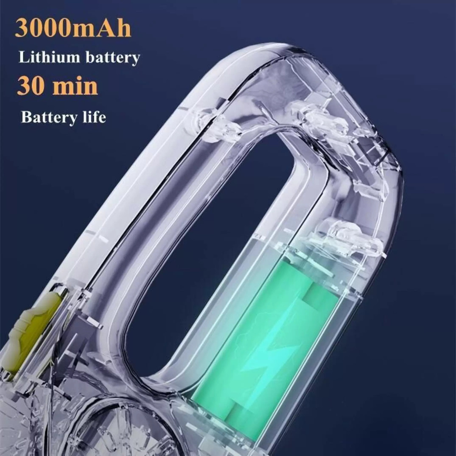 Image of OXERPRO Home /Car Wireless Vacuum Cleaner Wet /Dry Dual Use Vacuum Cleaner.EV-371 Car Vacuum Cleaner