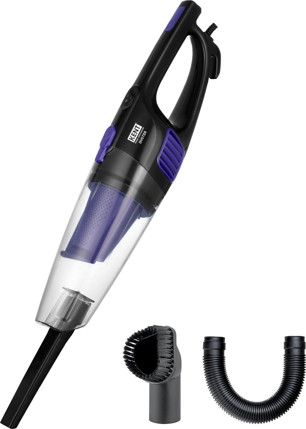 Image of KENT Duster Vacuum Cleaner with HEPA Filter and Cyclone 5 Technology | Bagless Design Hand-held Vacuum Cleaner