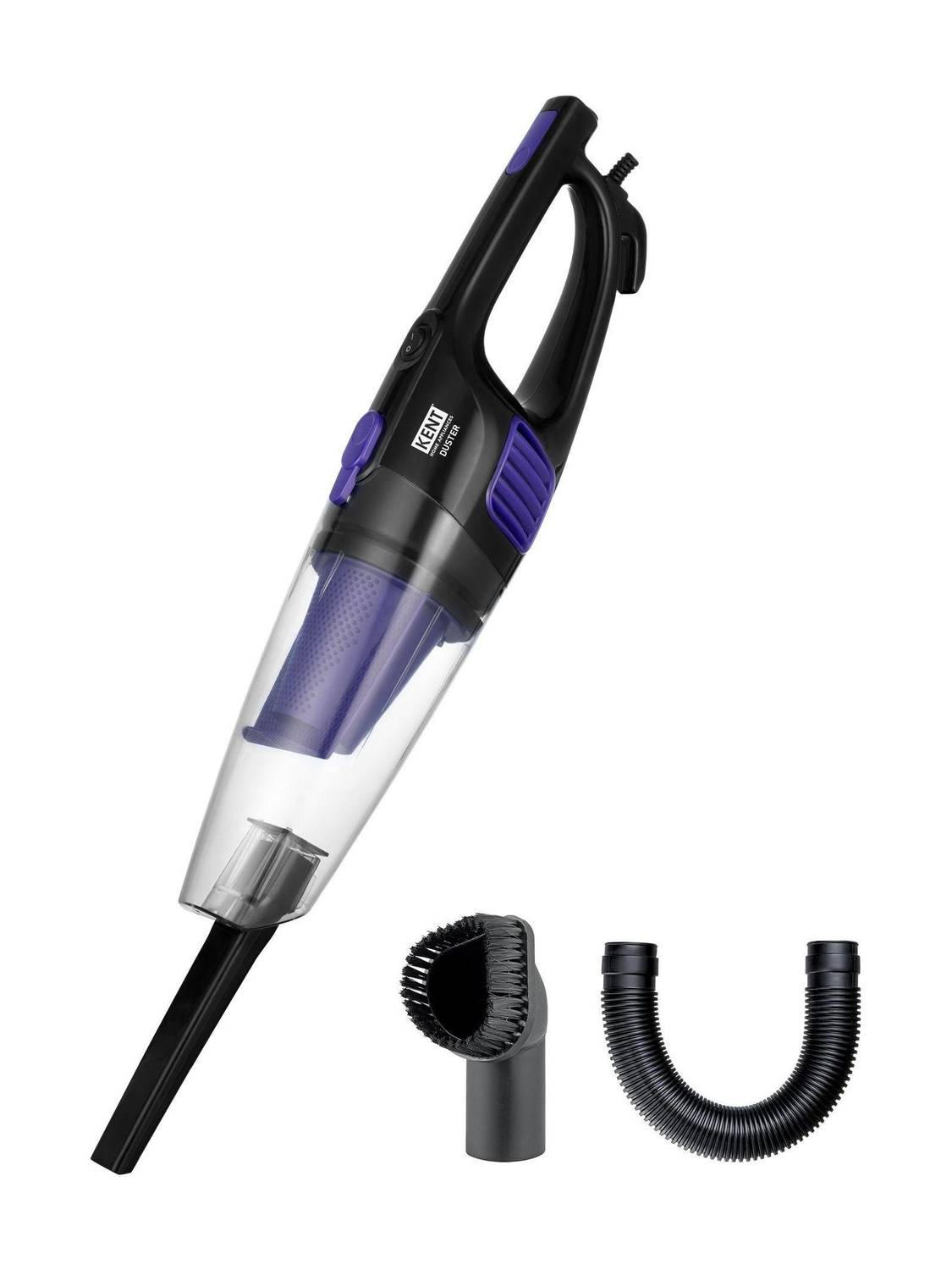 KENT Duster Vacuum Cleaner with HEPA Filter and Cyclone 5 Technology | Bagless Design Hand-held Vacuum Cleaner