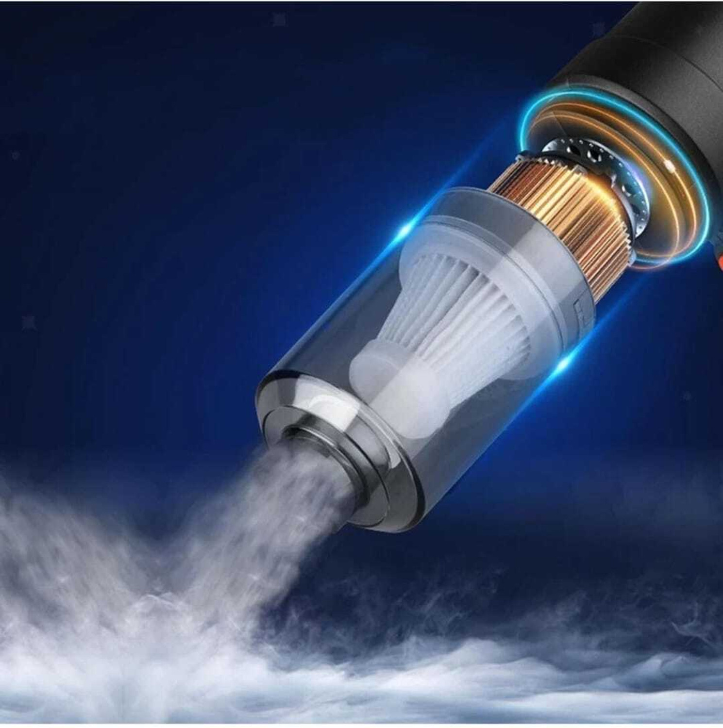 Image of uma 3 IN 1 CAR VACUUM CLEANER Car Vacuum Cleaner with 2 in 1 Mopping and Vacuum (Alexa)