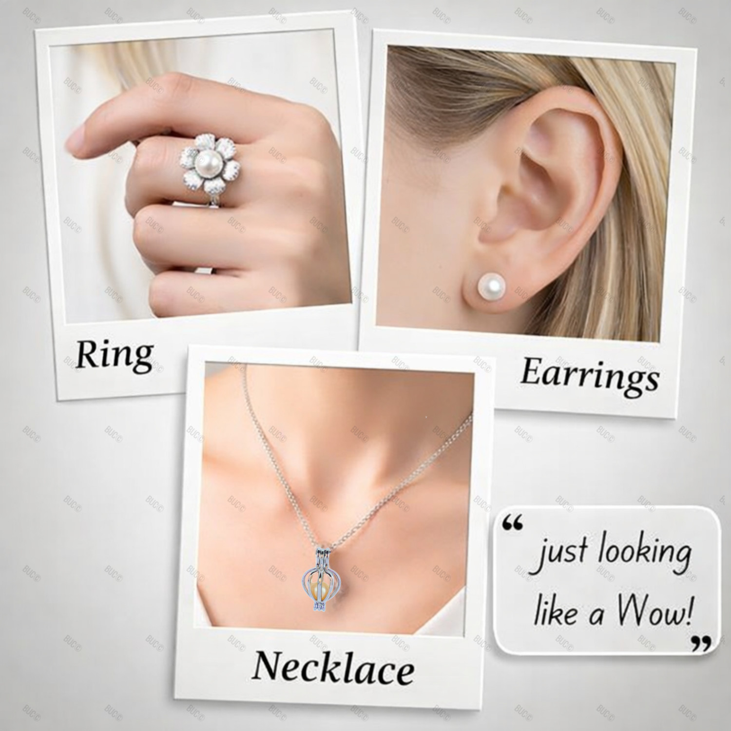 Image of BUC Jewellery, Comb Gift Set