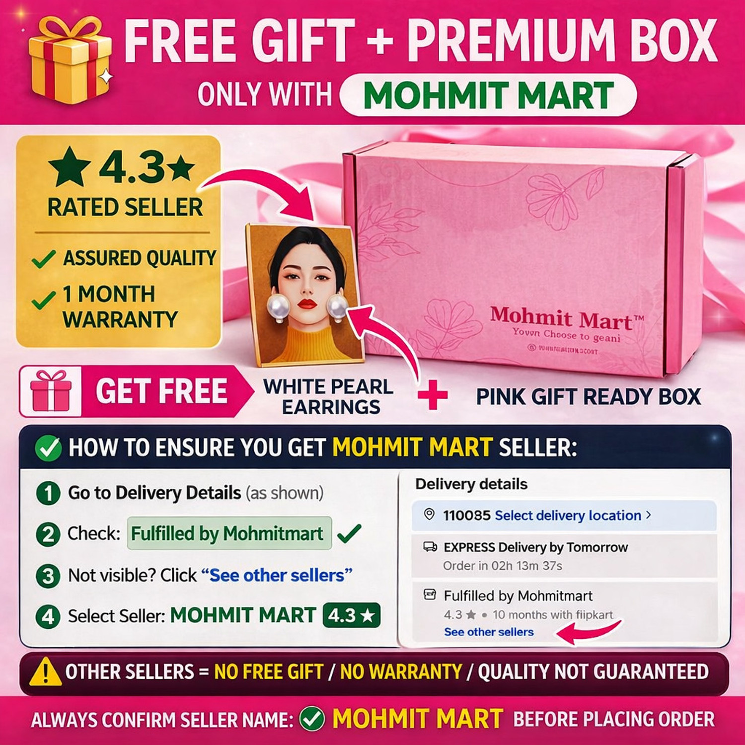 Image of Mohmit Mart Jewellery Gift Set