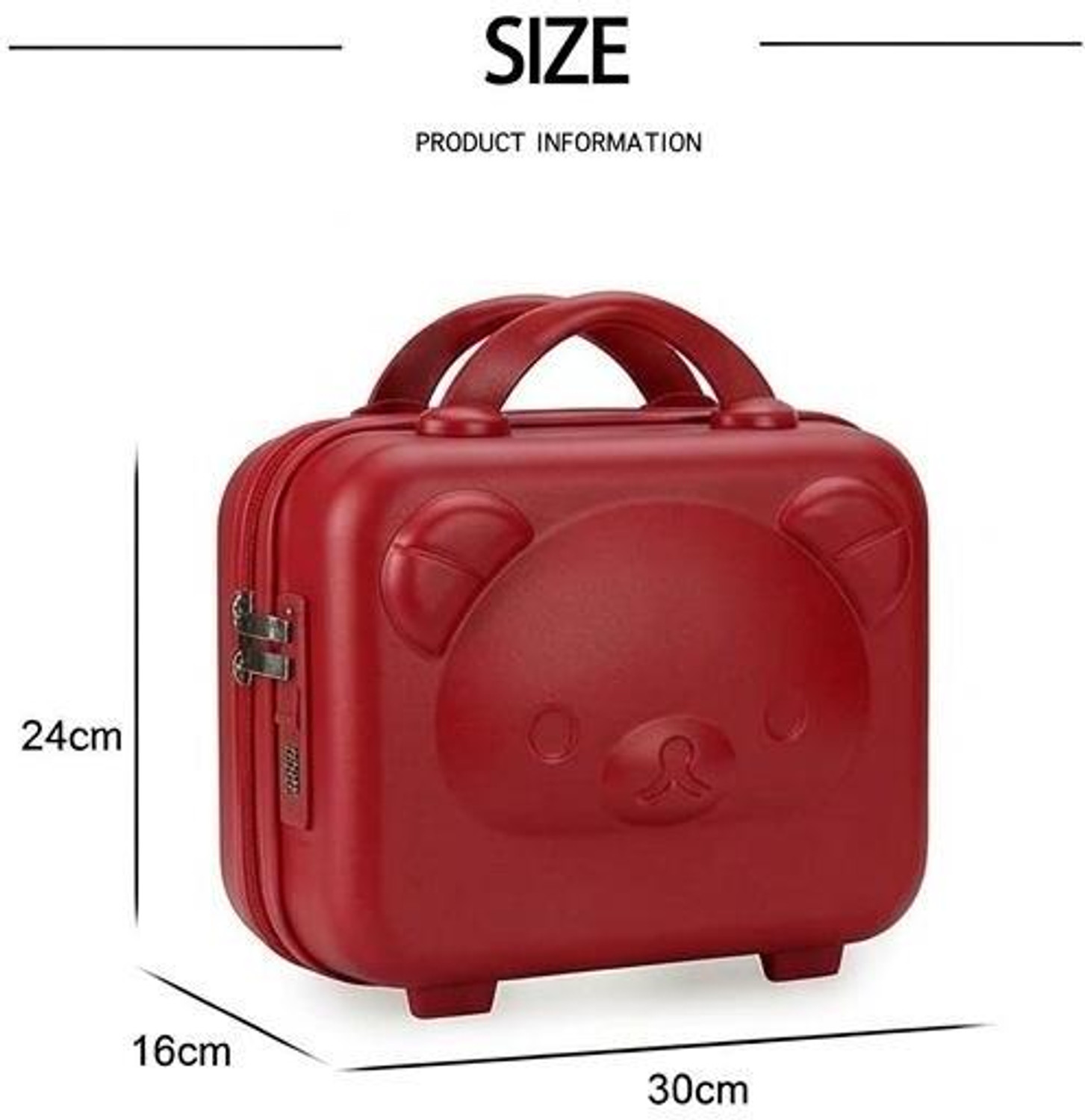 Image of blueblast Portable Makeup Travel Case hand luggage Waterproof Multipurpose Bag 1 Beauty Makeup Bag Organizer Vanity Box