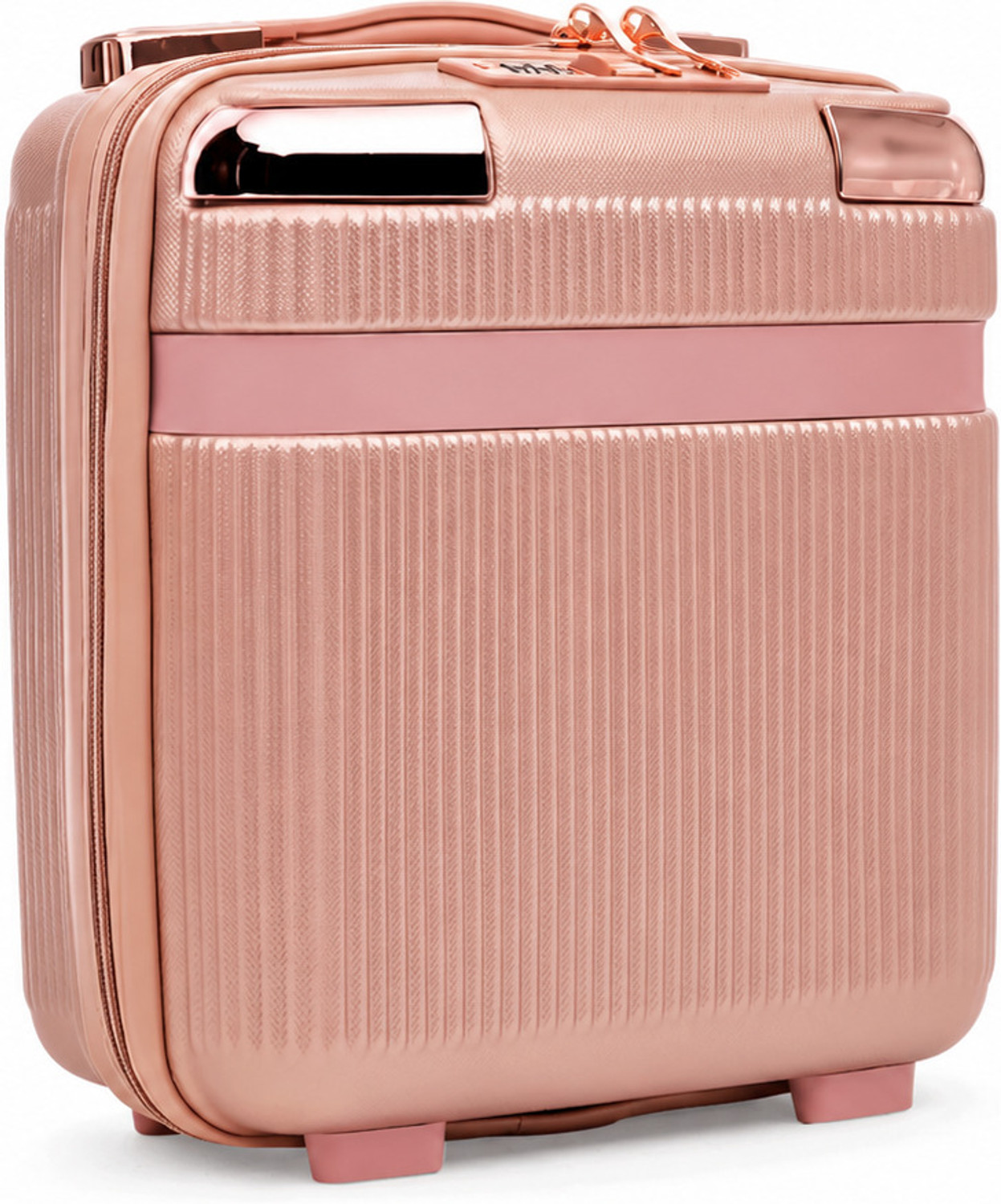 Image of blueblast Vanity Box Organiser Case for Jewellery, Skincare & Beauty Storage Mini Luggage, Beauty Train Case Vanity Box