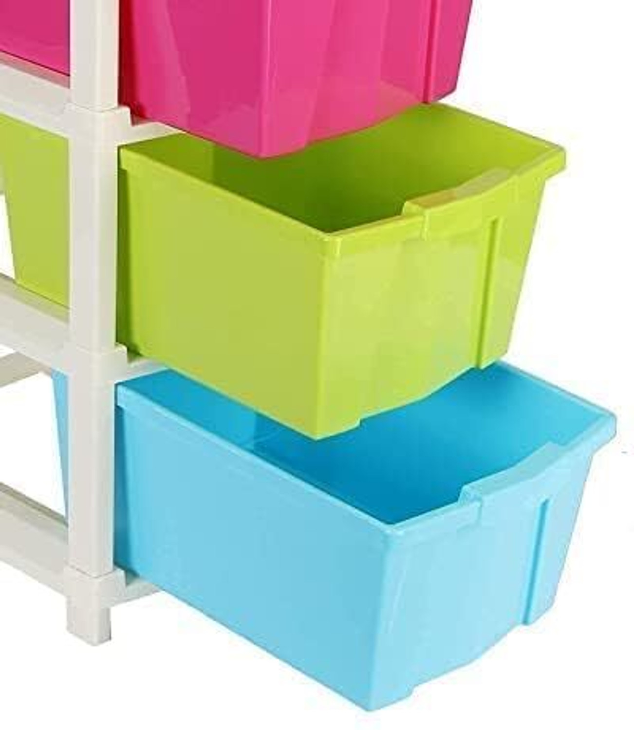 Image of Prayoma 6 Compartments PLASTIC TROLLY