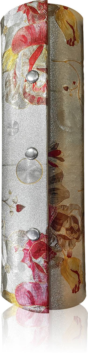amenity Silver BangleBox(12Inch.Big Size)Velvet & Leatherite Foam with 1Adjustable Plate Bangle Box, Vaniety Box, Jewellery Box, BRIDAL BOX Vanity Box