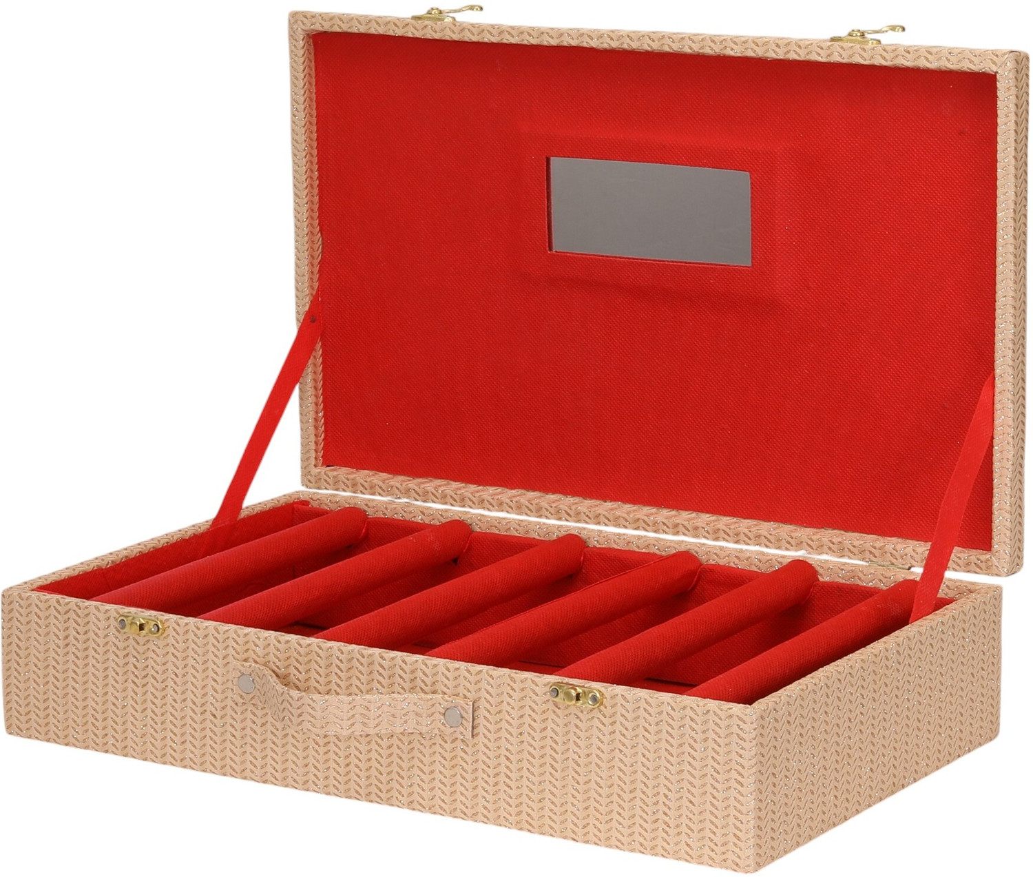 Image of TAJ BEAUTY CENTER Bangle box ; Luxurious Bangle Box inch organizer for women |Elegant Bangle Display Case Vanity Box