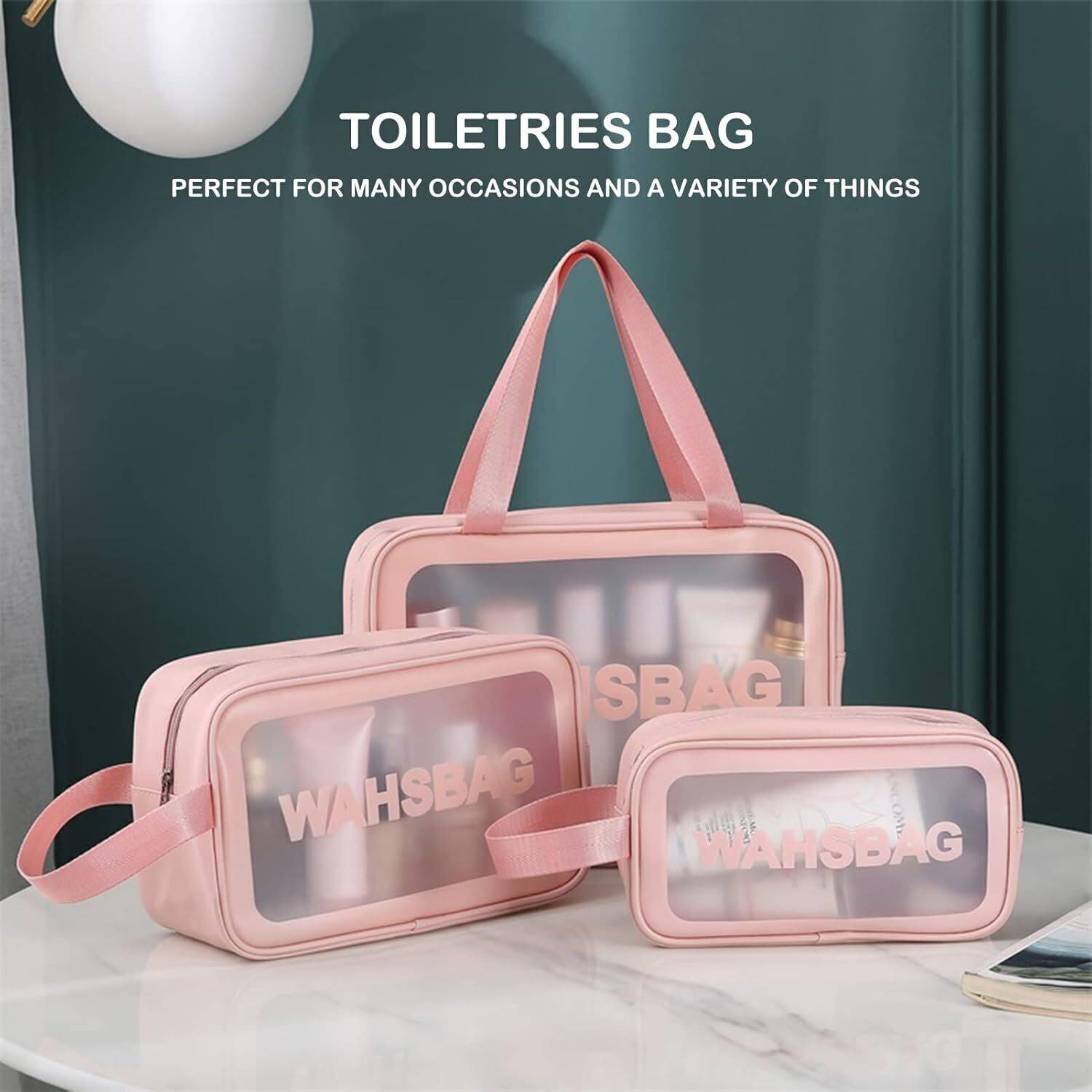 3D METRO SUPER STORE Makeup Bag Toiletry Wash Bag Travel Pouch Organizer Pouch Potli for Travel Women Multi purpose bag Vanity Box