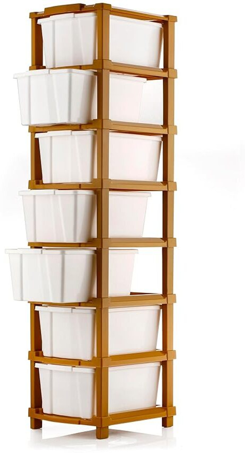 Image of Prizam 7 Compartments Plastic Desk organizer