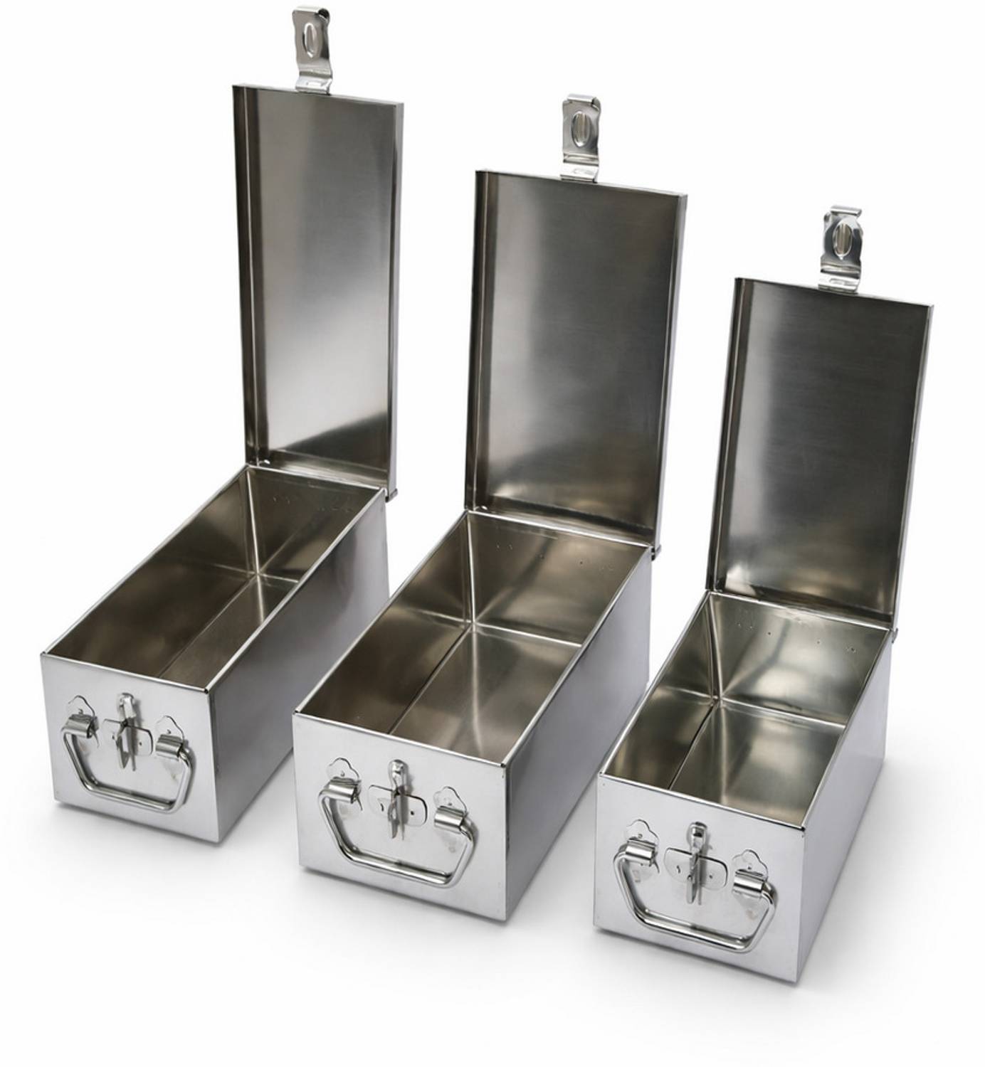 JAYCO Stainless Steel Storage Boxes - Set of 3 pcs - 8