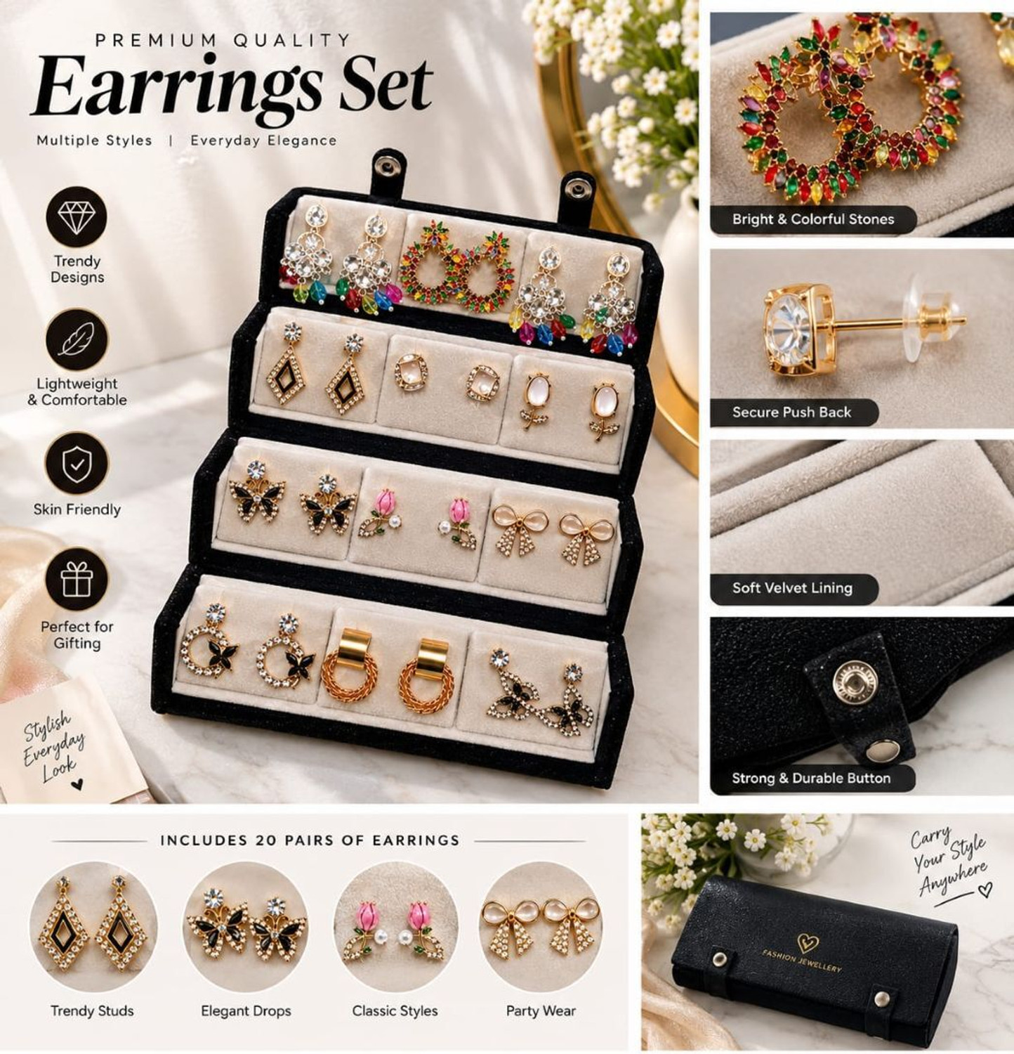 Image of Mohmit Mart Jewellery, Gift Box Gift Set
