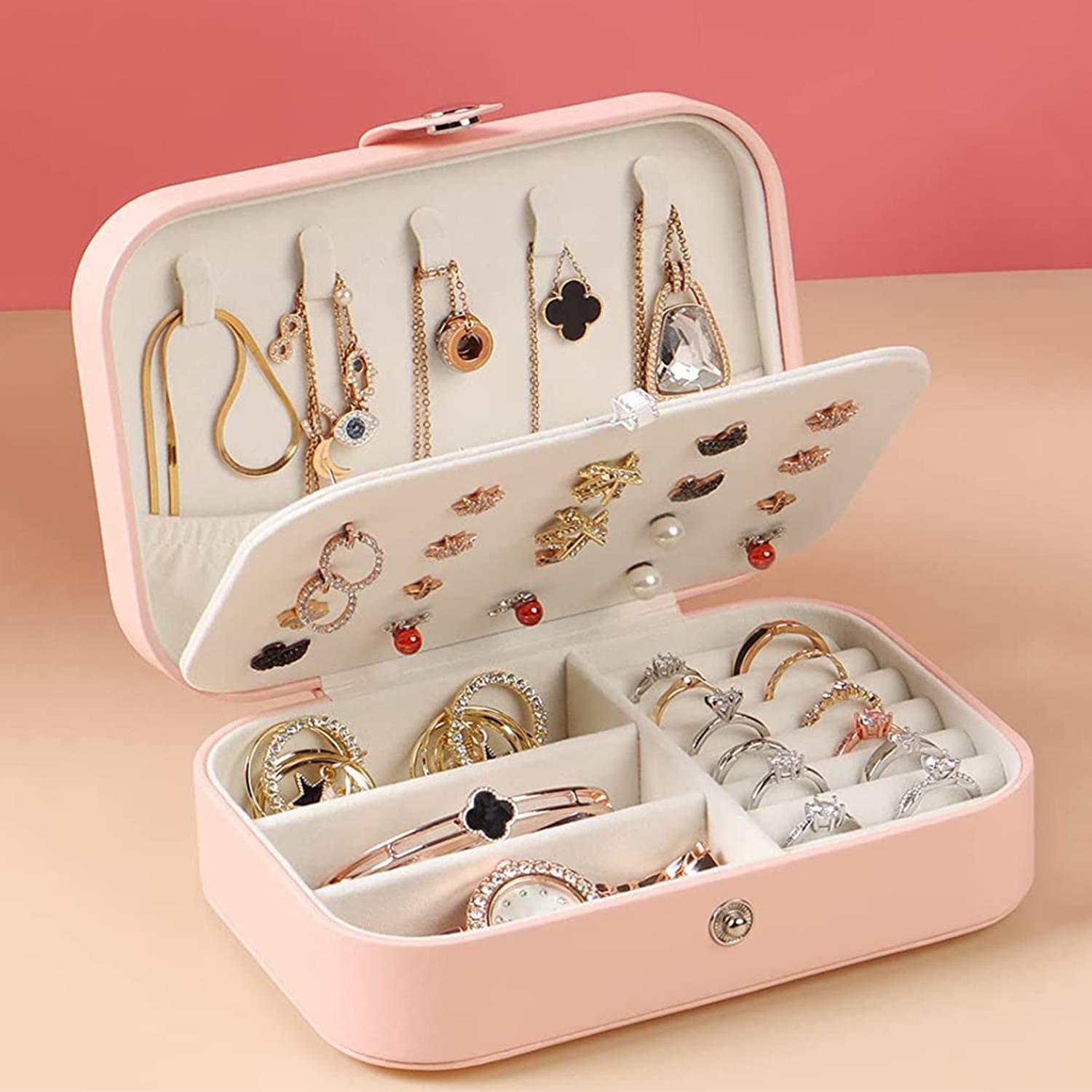 Ascension Jewellery Box Organisers For Women Girls Jewellery Storage Box For Ring Bracelet Multifunctional Vanity Box