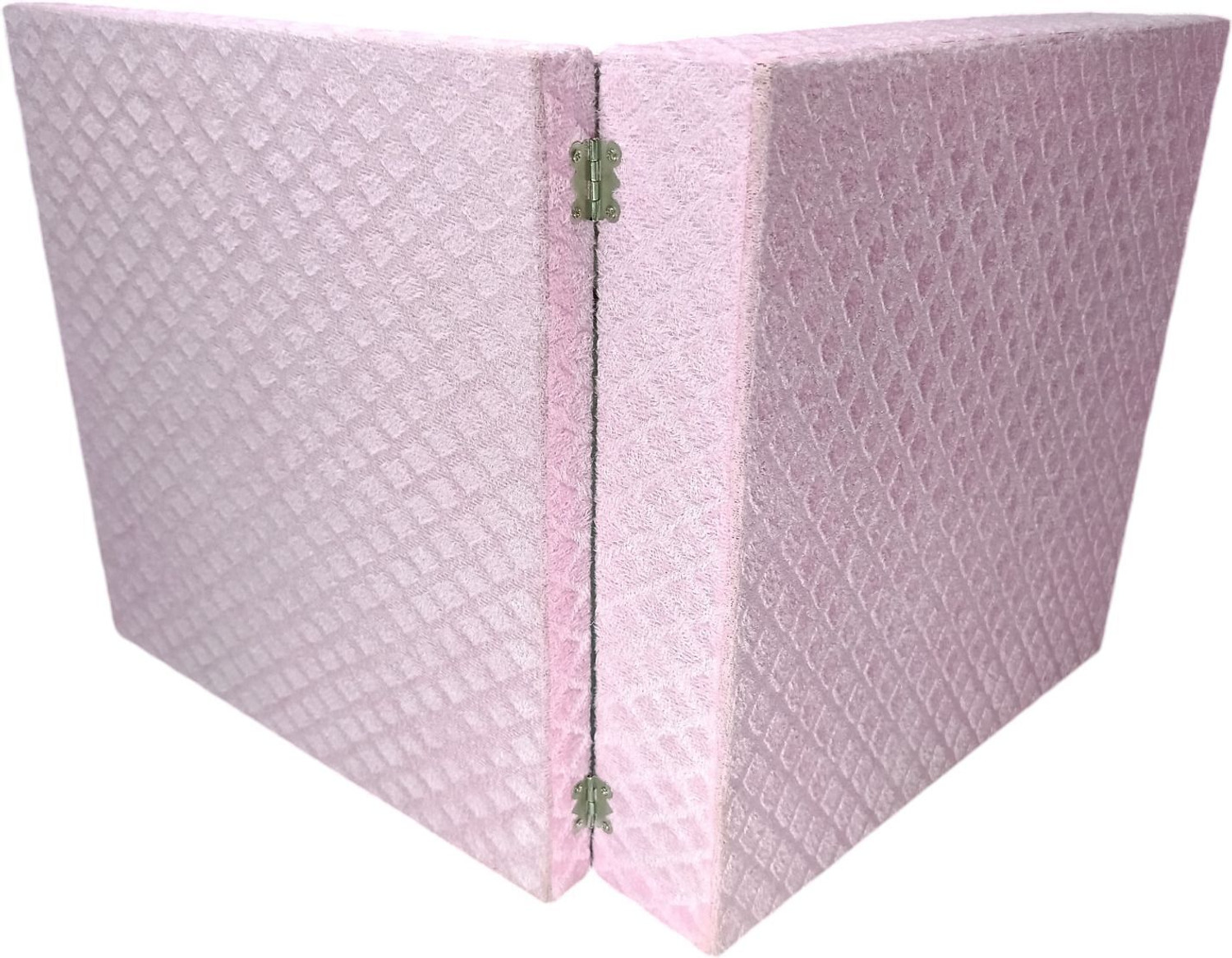 Image of Packpro Solutions Bangle Box 4 Rod Soft Velvet Pink with D-Lock Vanity Cases Bangle Storage D Lock Vanity Box Vanity Box