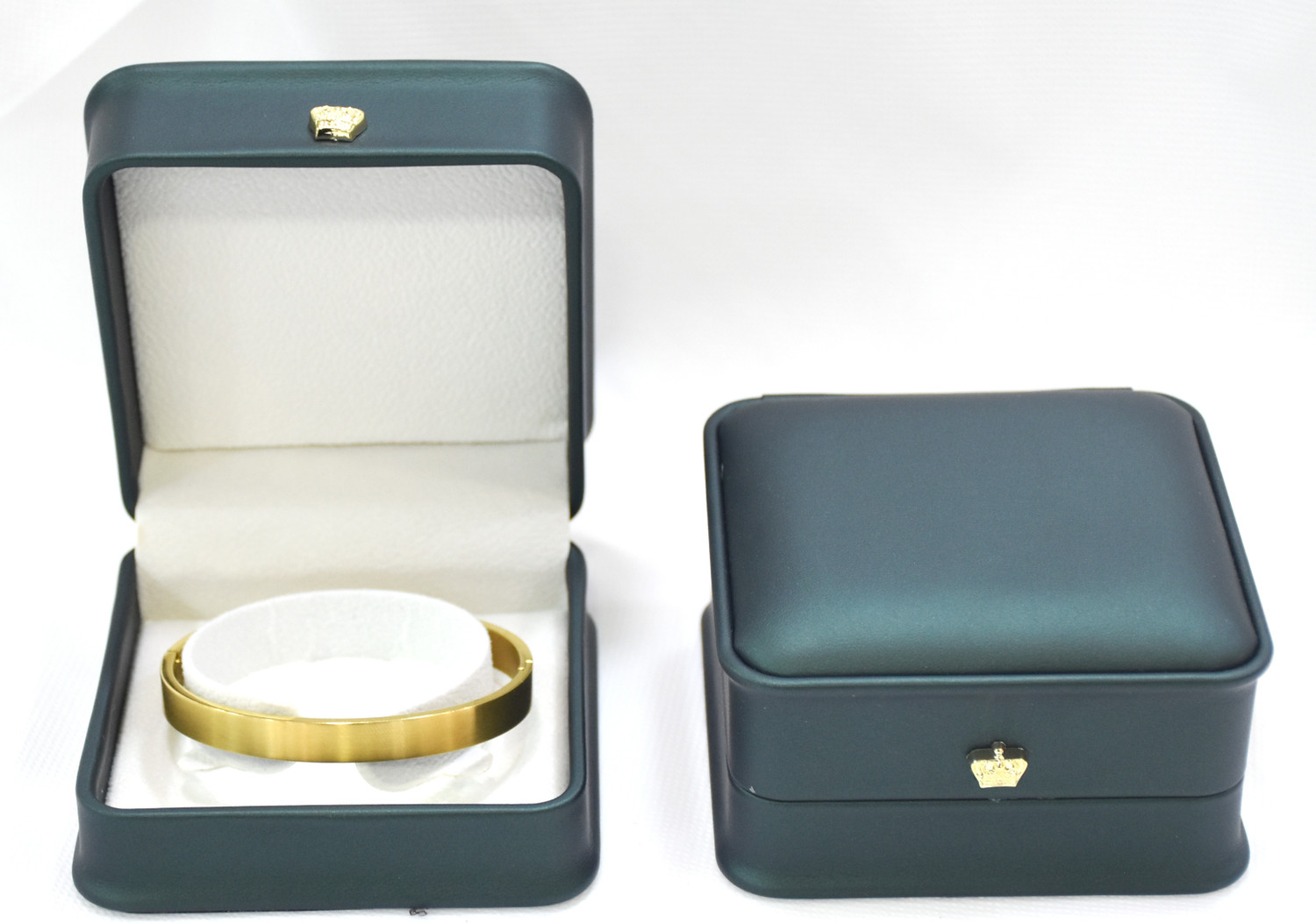 Image of Moon Machinery Mart Jewellery Box for Bangle (GREEN PU) Jewlery box Vanity Box